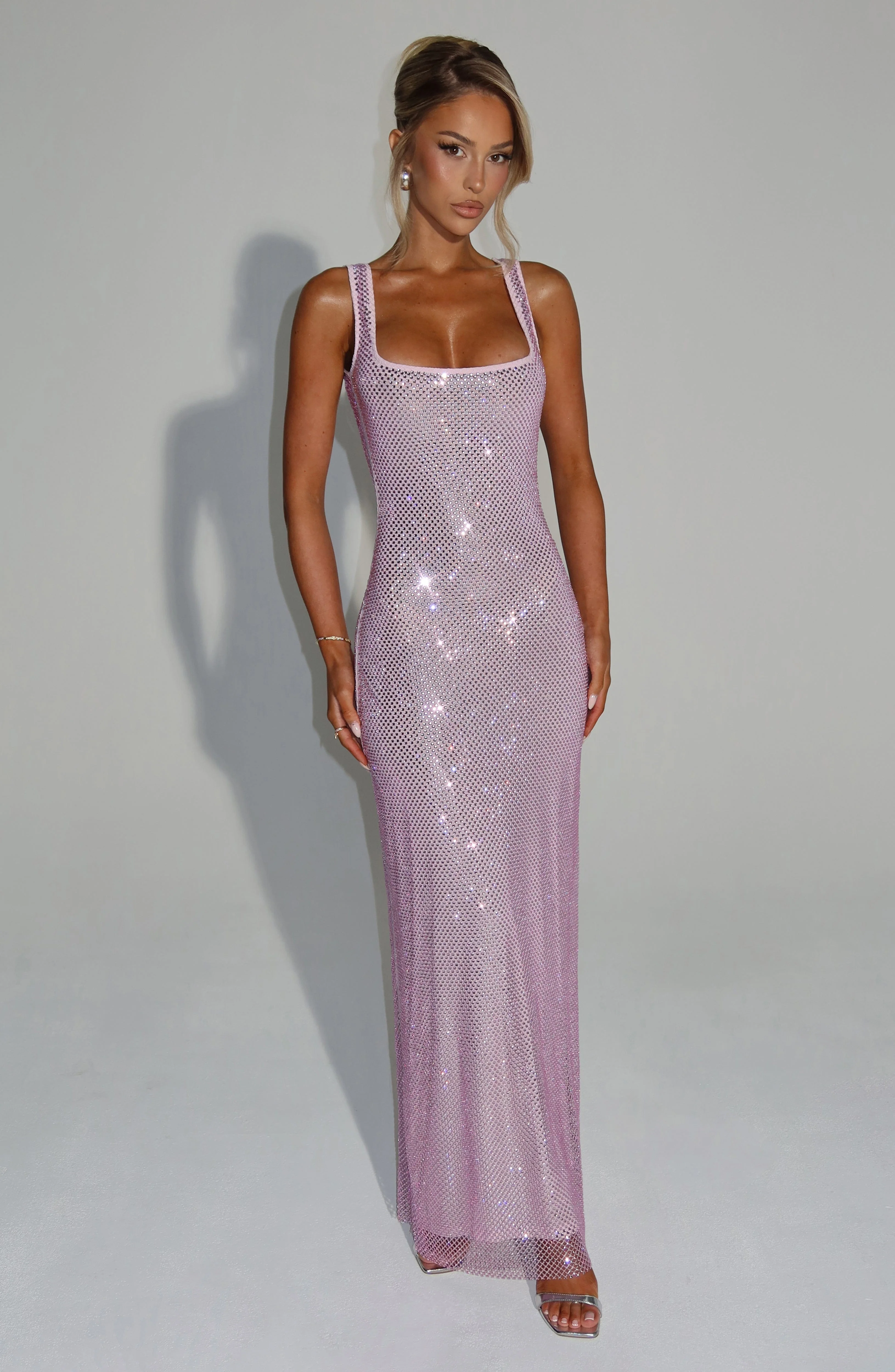 Petra Maxi Dress - Pink - Image 5