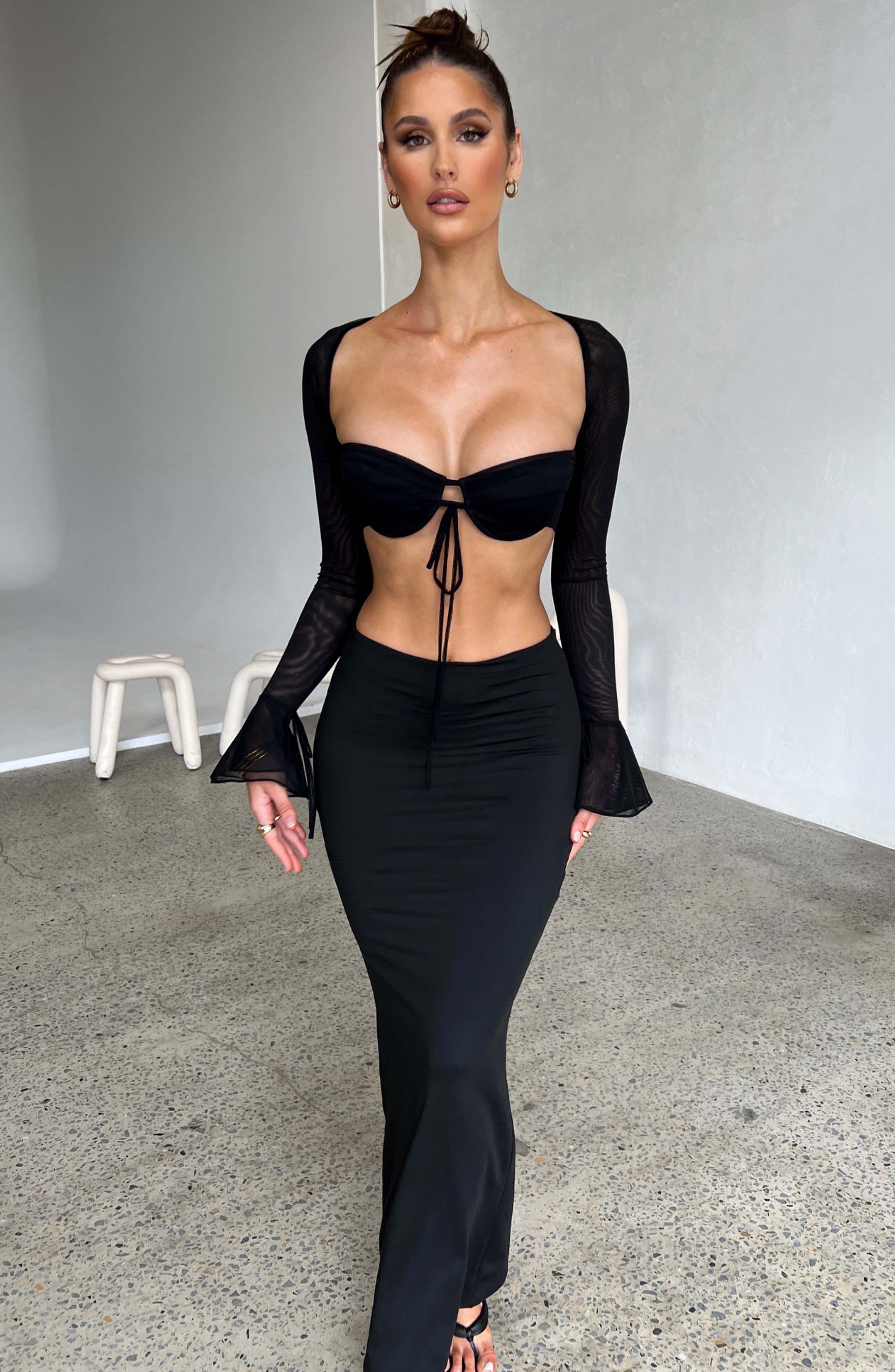 Priscilla Top - Black - Image 5