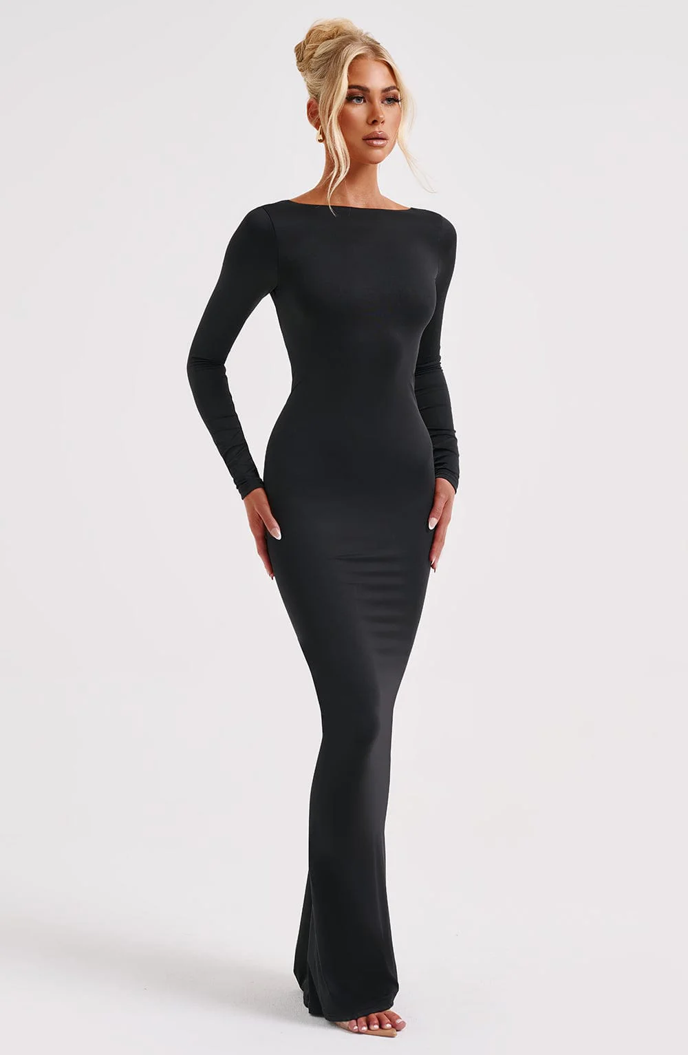 Rameesha Maxi Dress - Black - Image 9