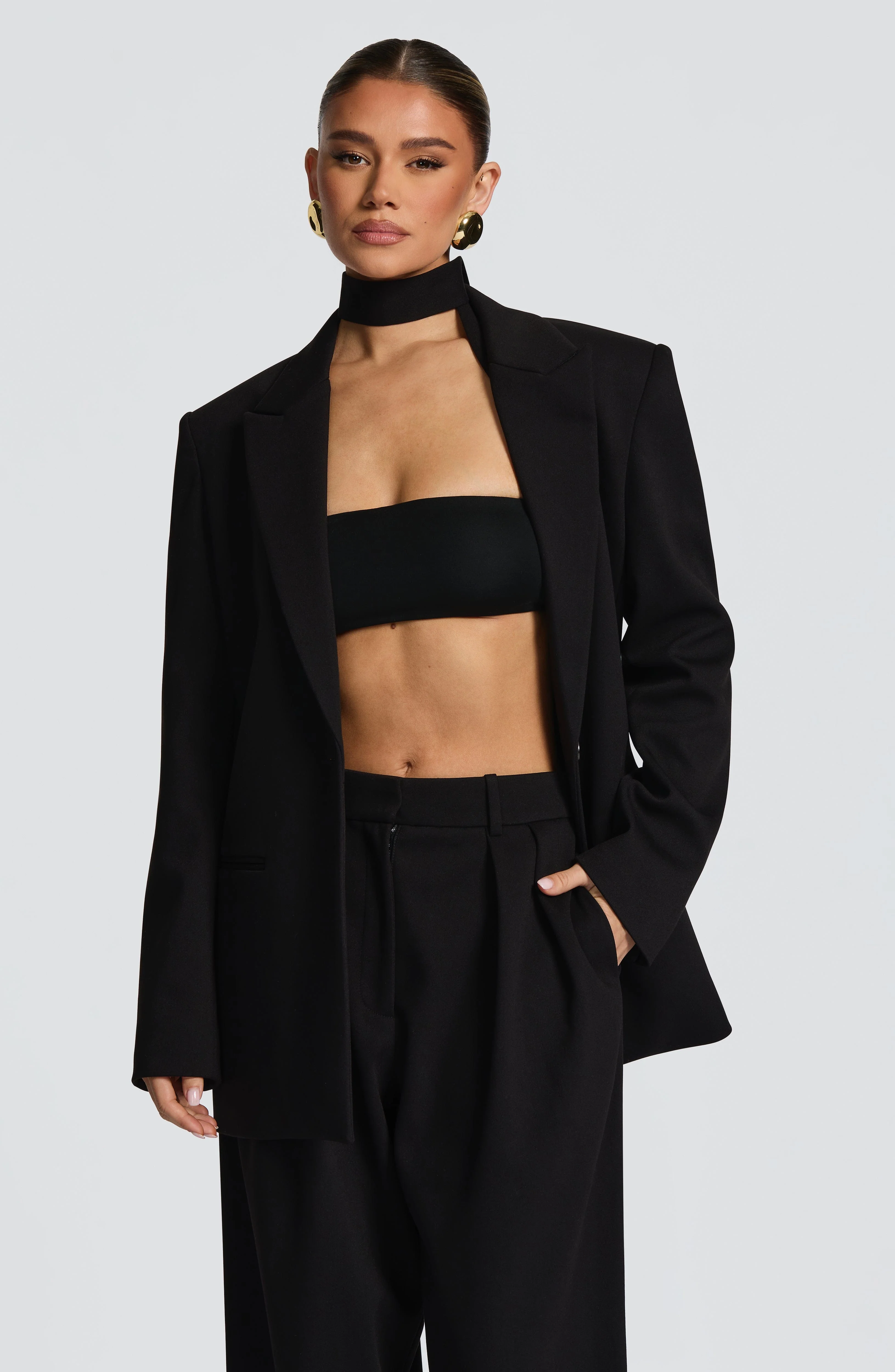 Reece Blazer - Black - Image 8