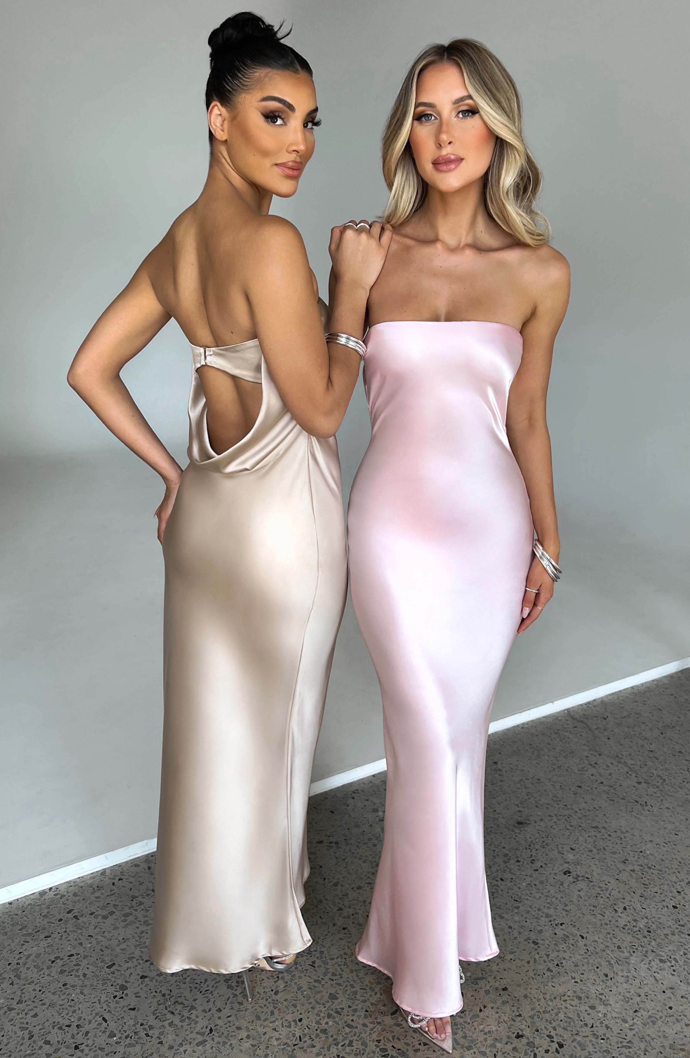 Rheanna Maxi Dress - Blush - Image 7