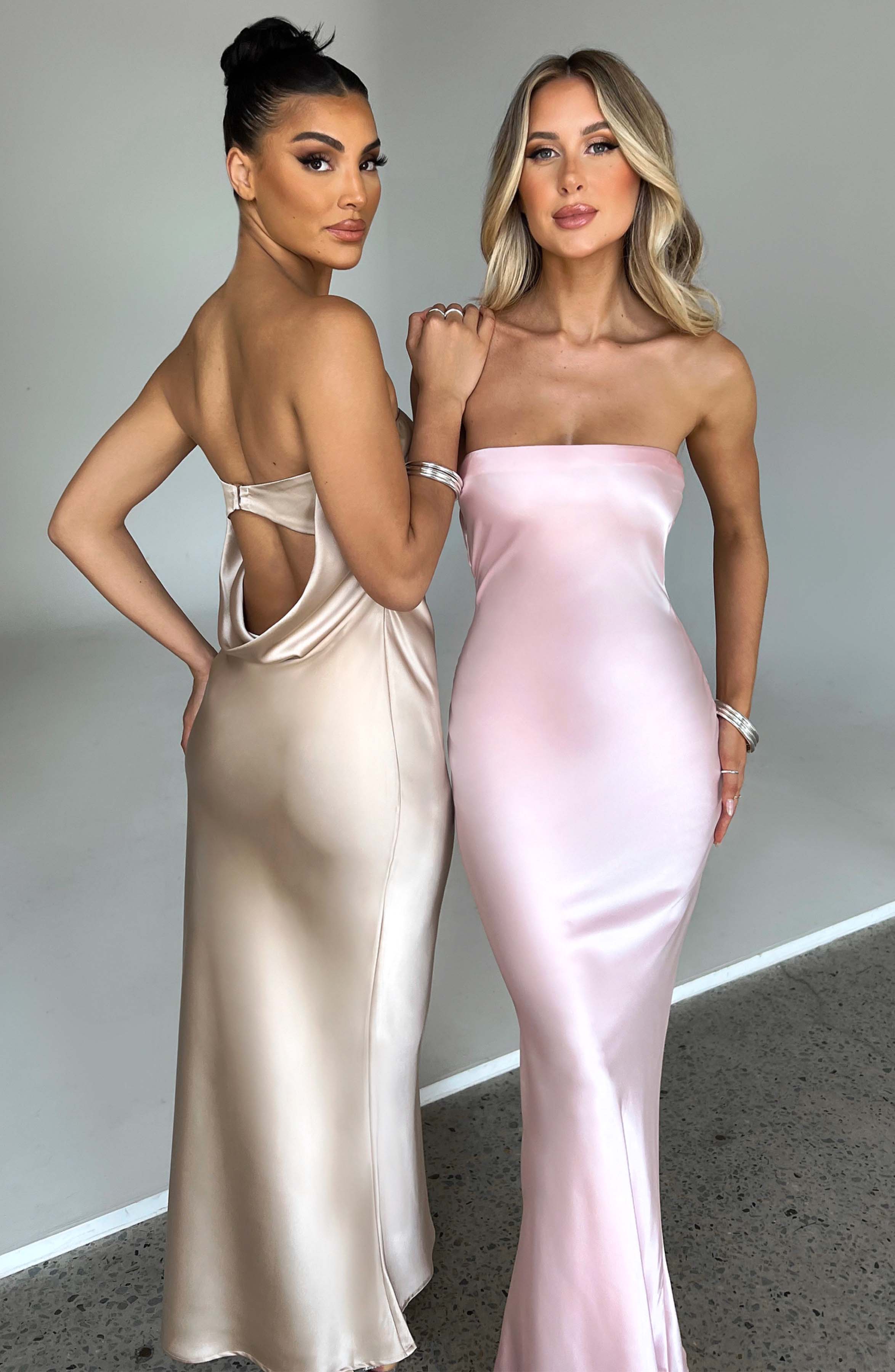 Rheanna Maxi Dress - Blush - Image 8