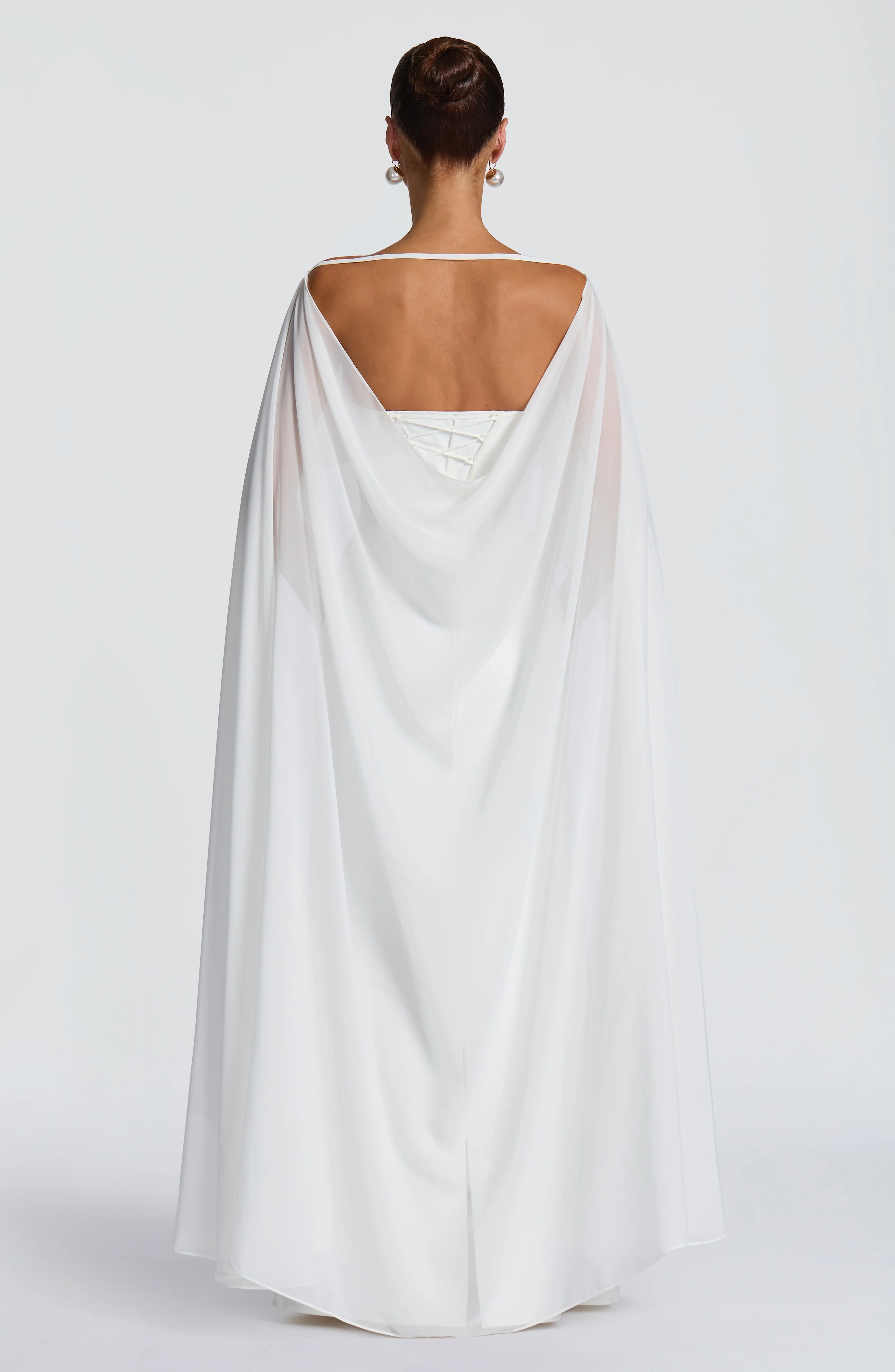 Romy Cape - Ivory - Image 3