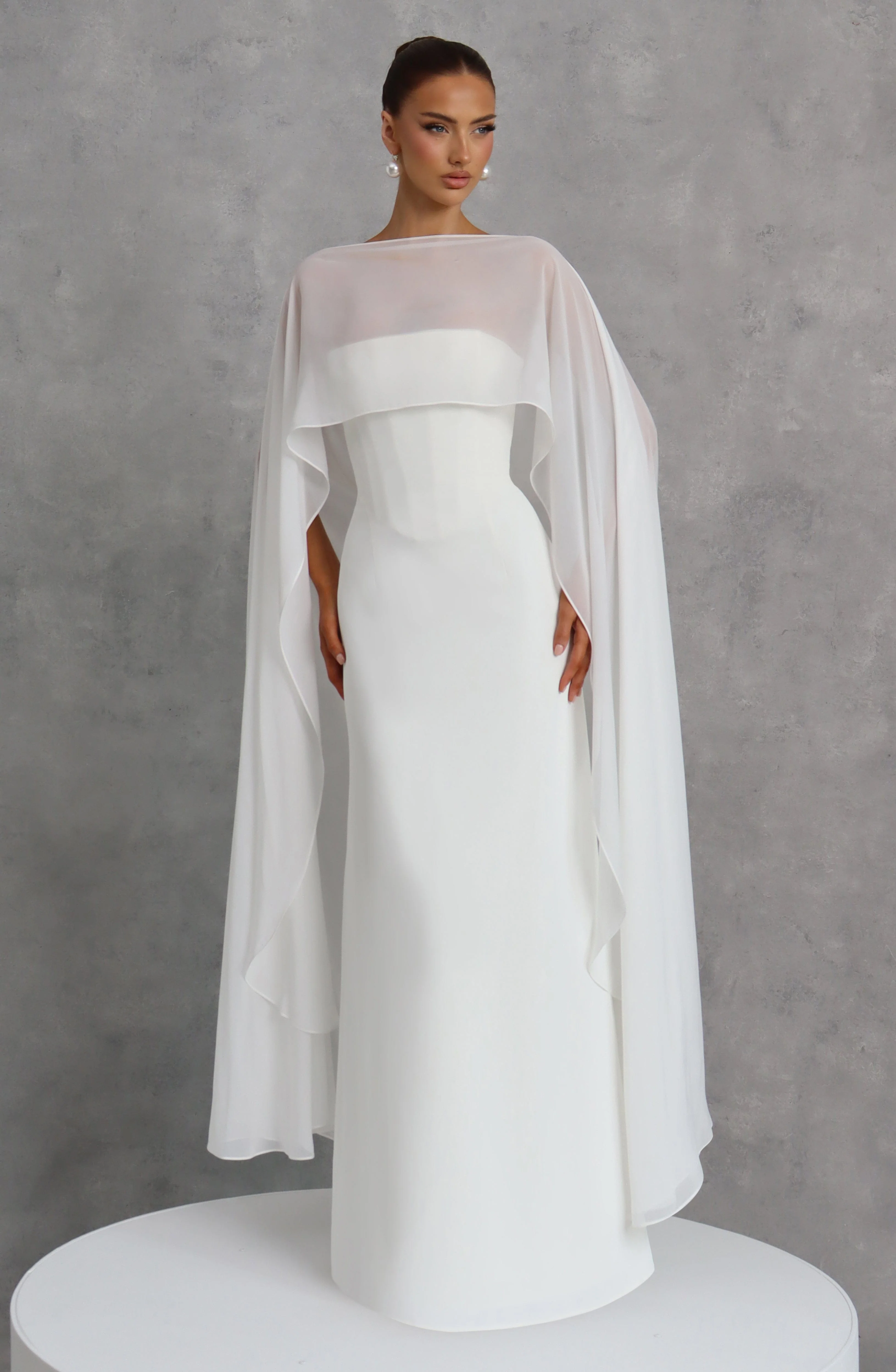 Romy Cape - Ivory - Image 7
