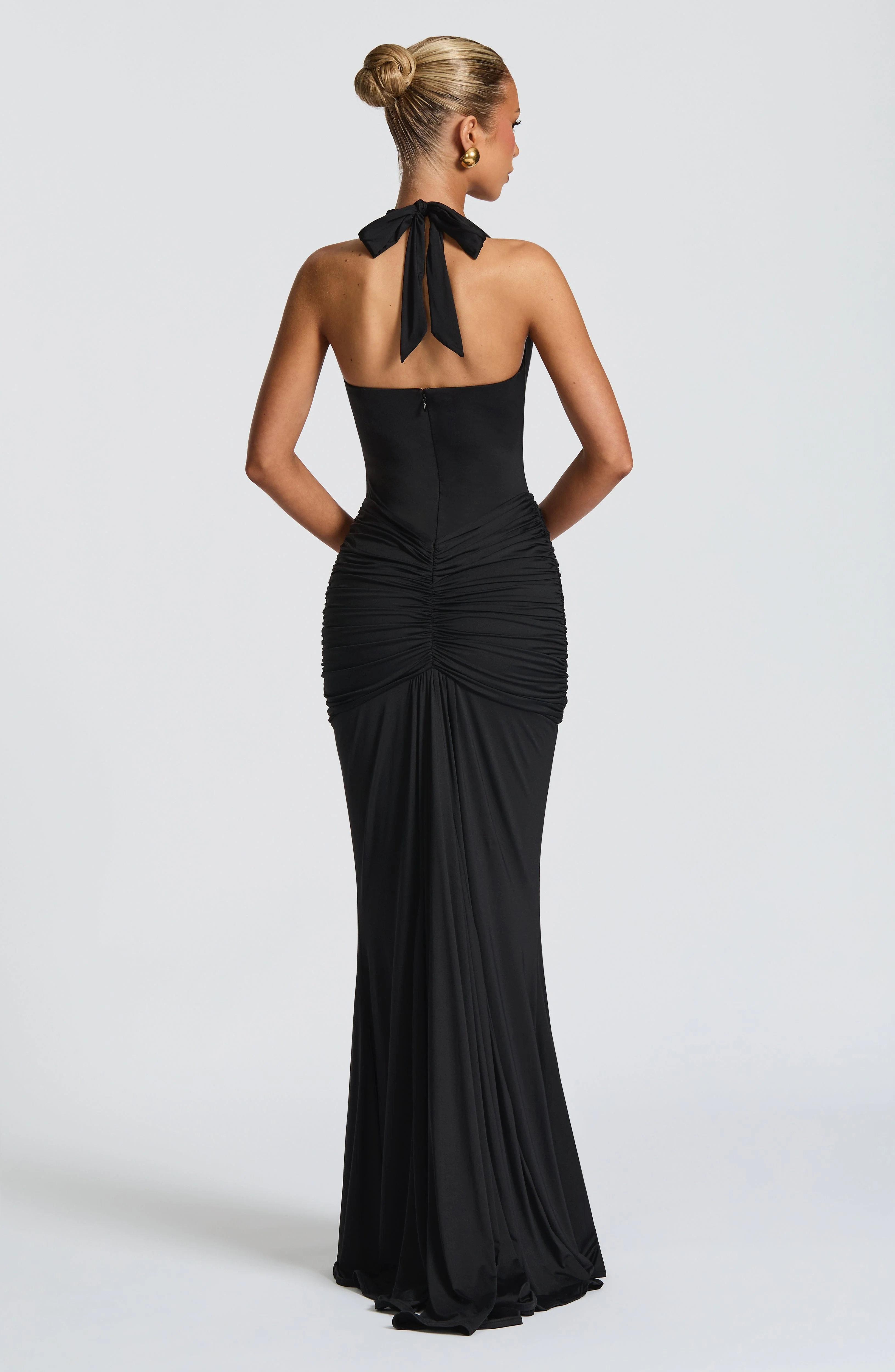 Rosetta Maxi Dress - Black - Image 4