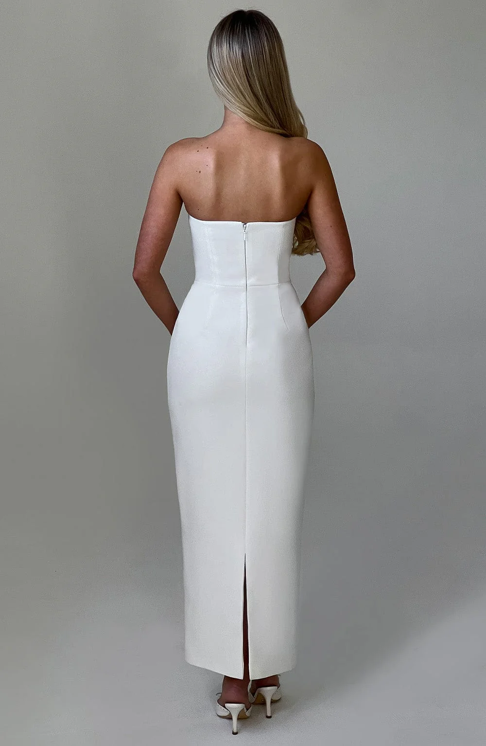 Roxanne Midaxi Dress - Ivory - Image 3