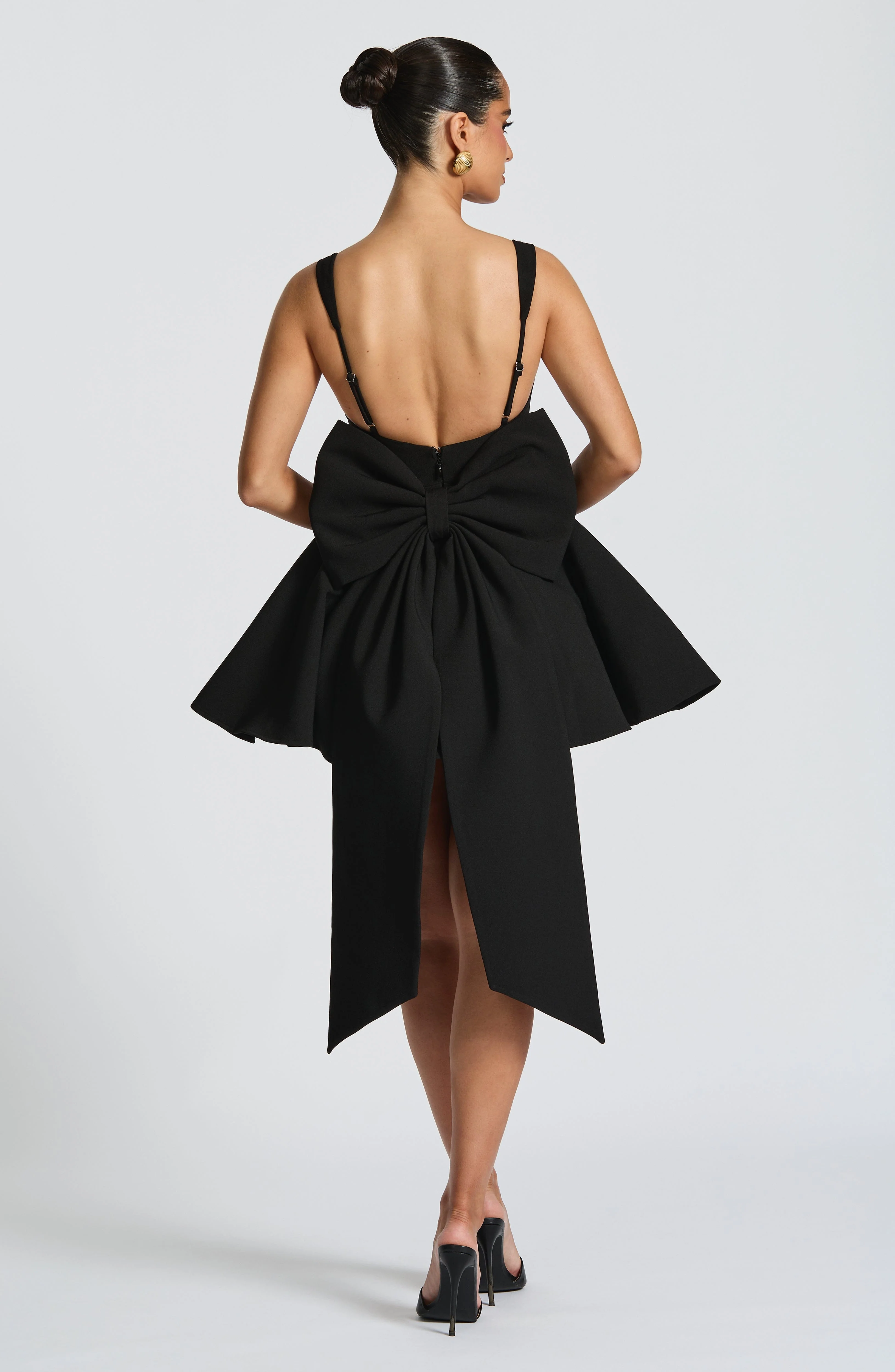 Rue Mini Dress - Black - Image 2