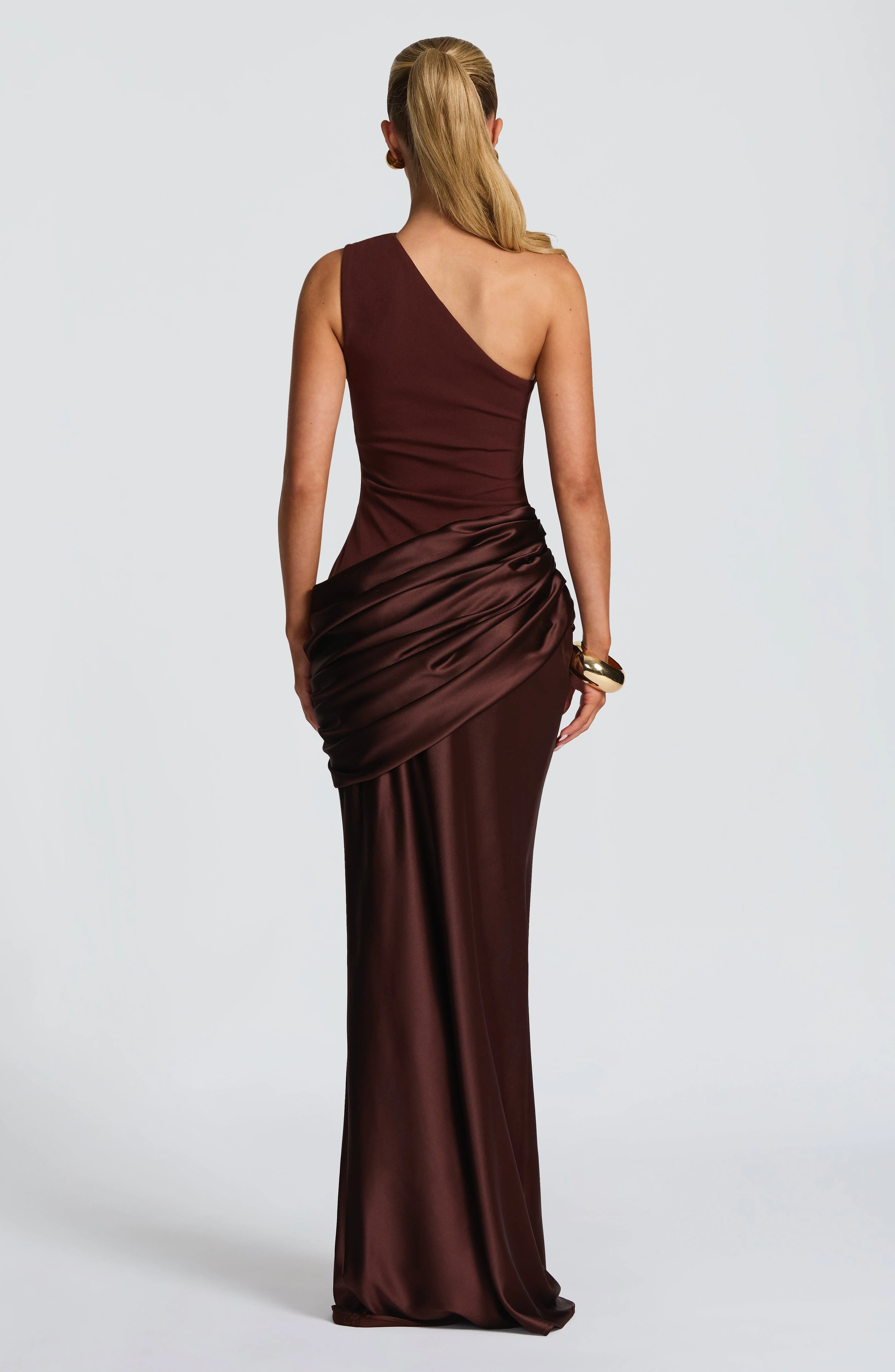 Sadona Maxi Dress - Plum Brown - Image 3