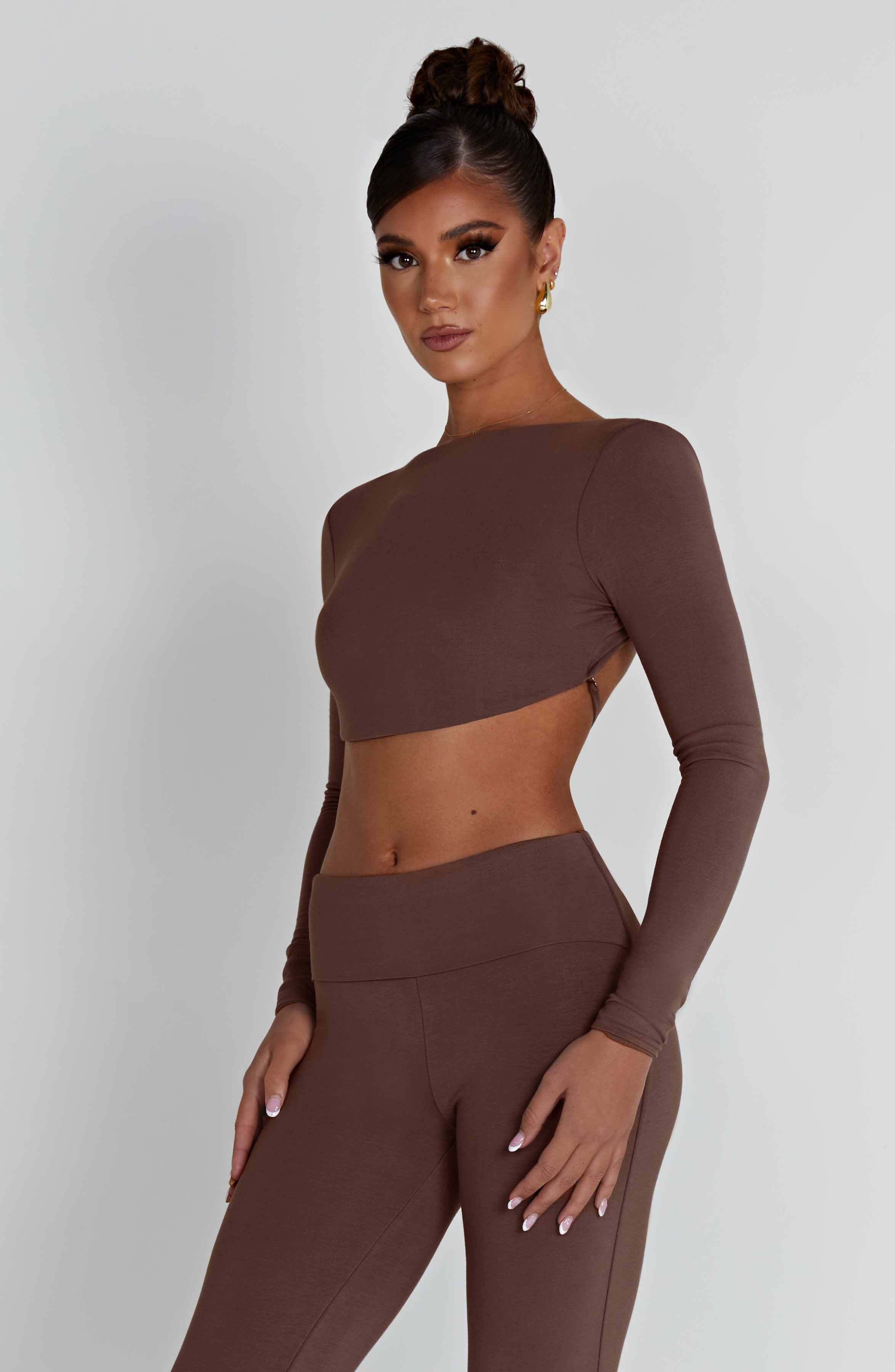 Sahra Top - Chocolate - Image 3