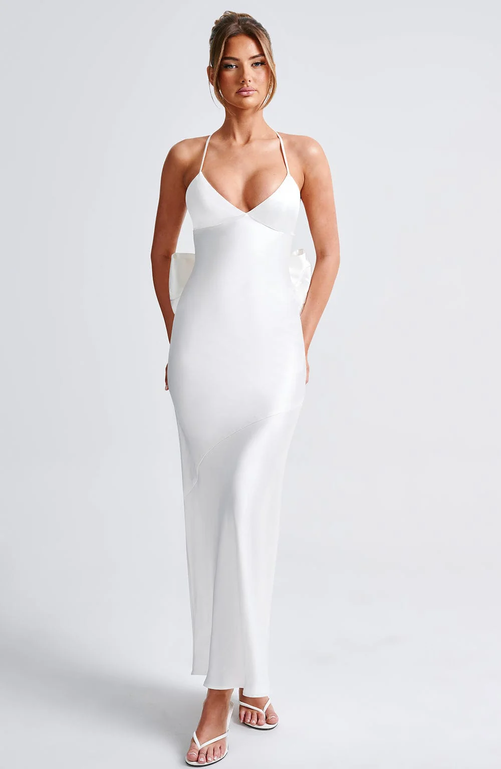 Sarita Maxi Dress - Ivory - Image 5