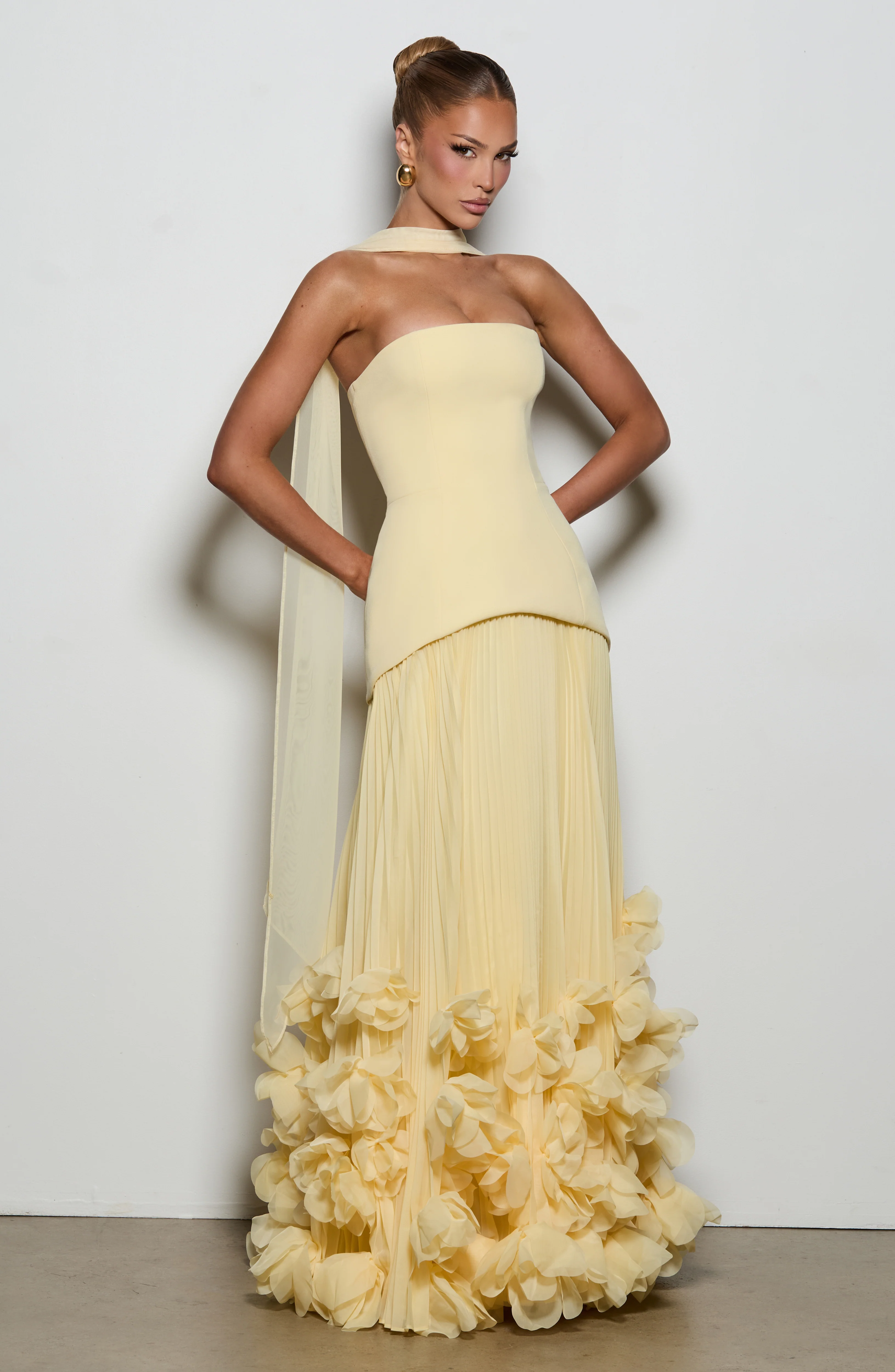 Seraphina Gown - Lemon - Image 2