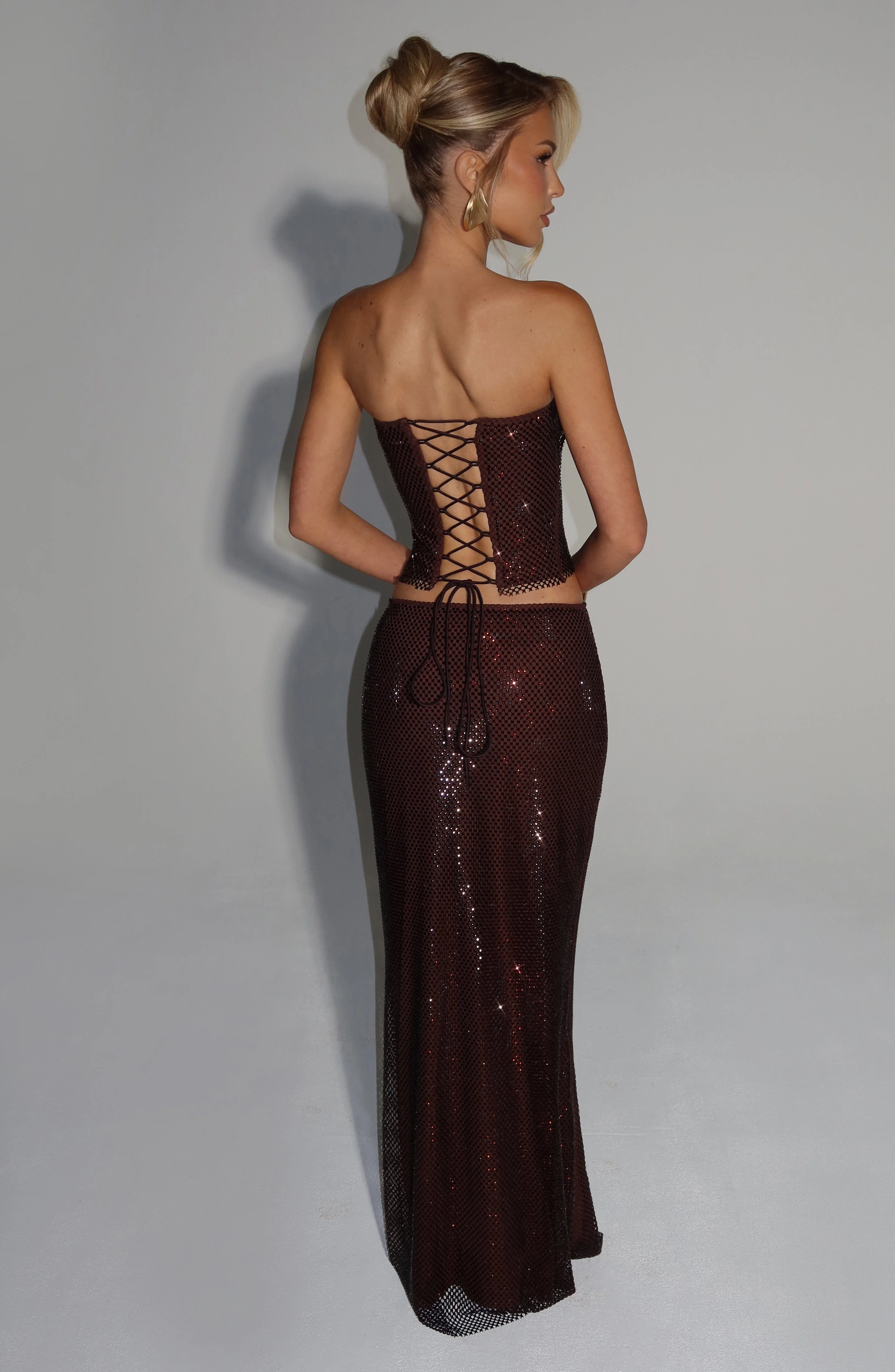 Serena Top - Plum Brown - Image 5