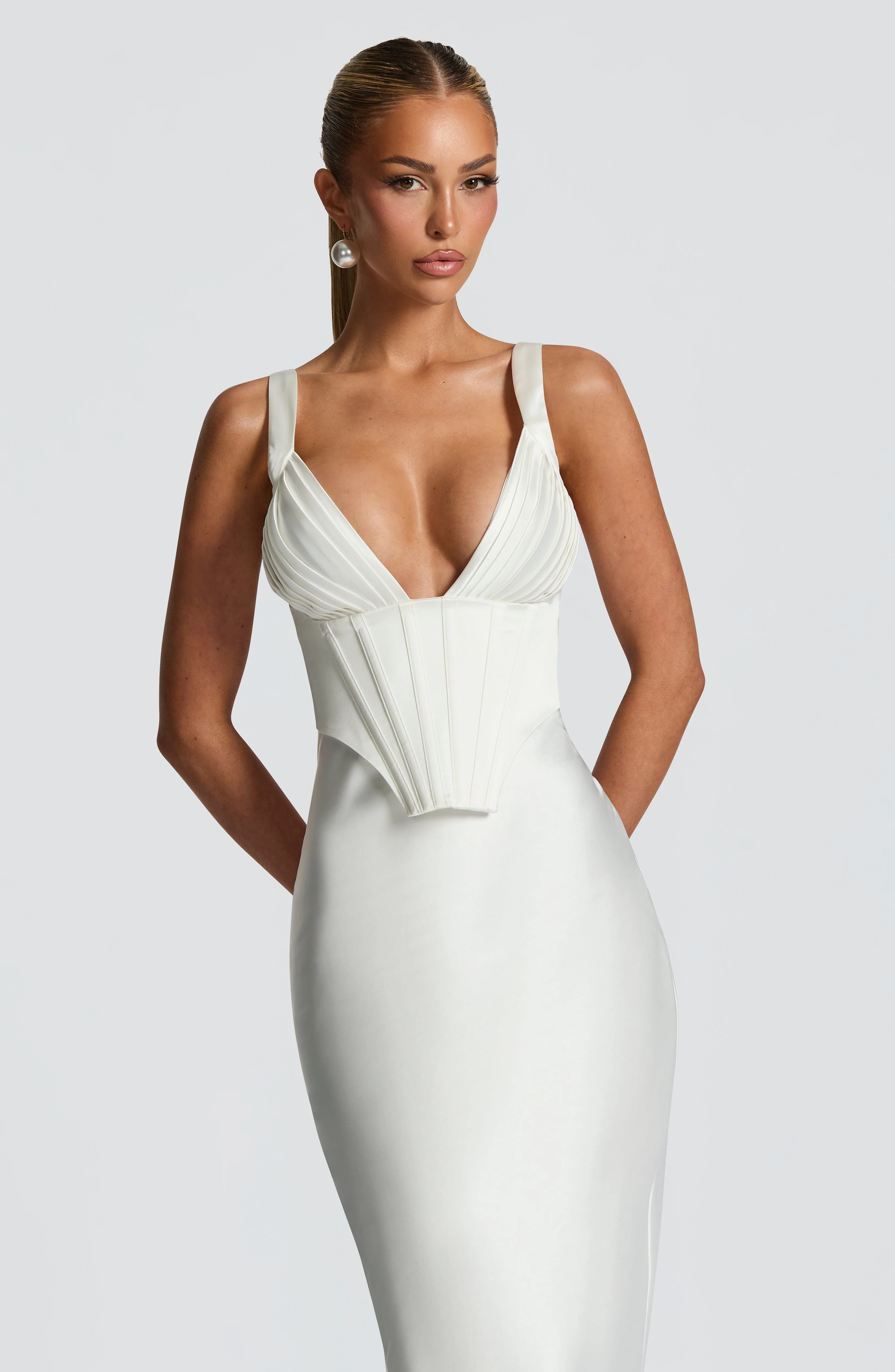 Shae Maxi Dress - Ivory - Image 4