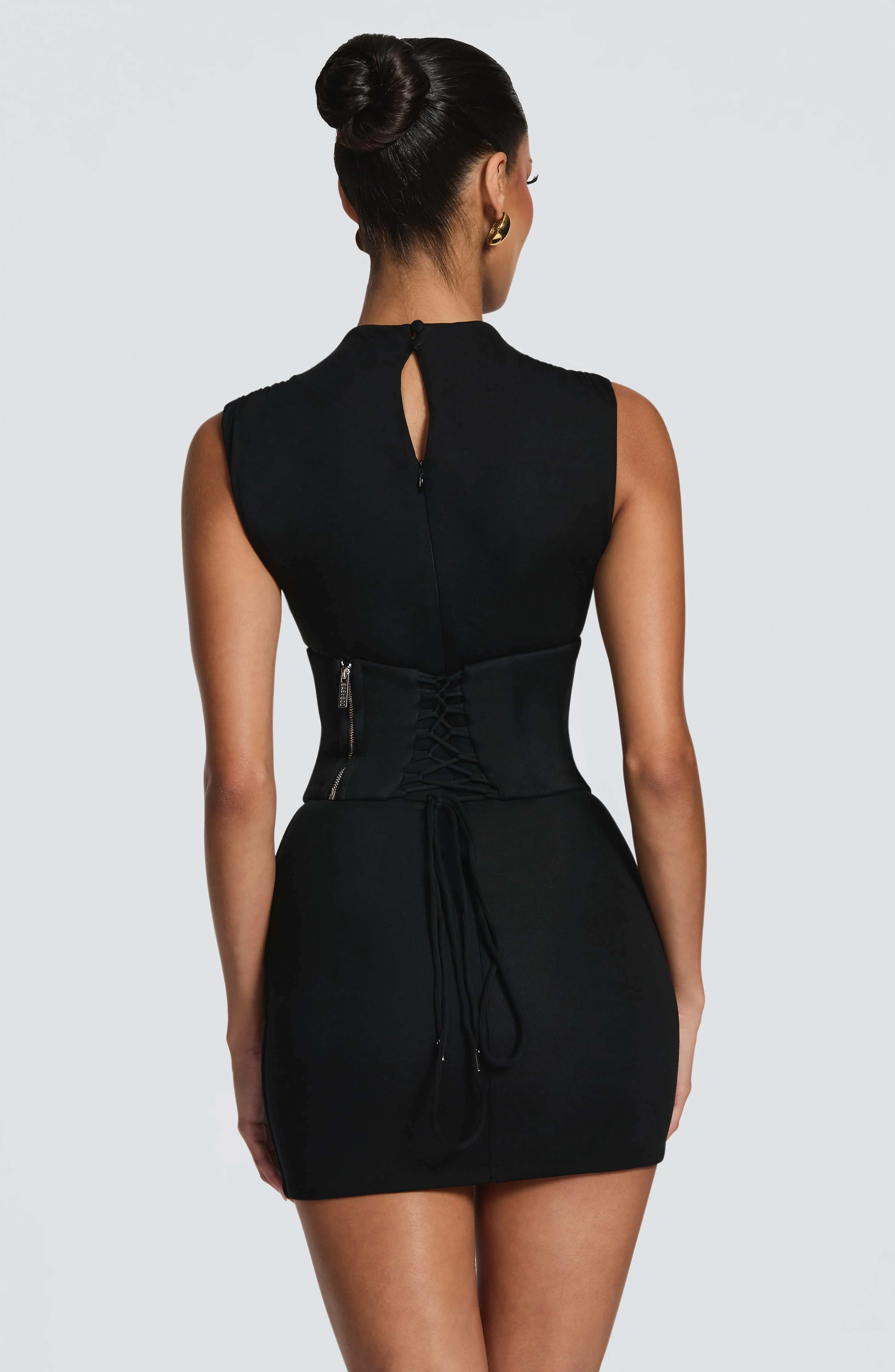 Soline Mini Dress - Black - Image 2