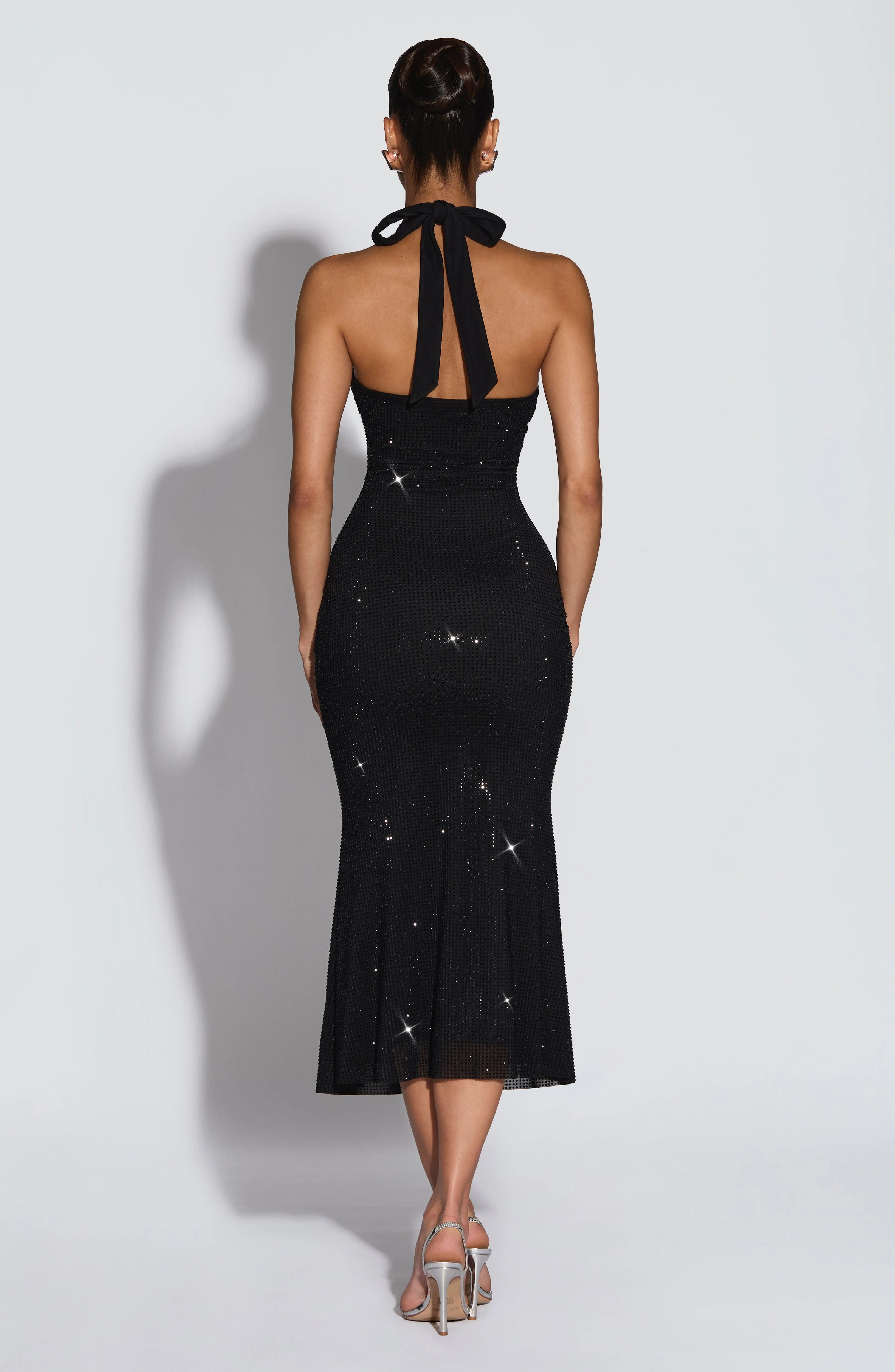 Sonora Midi Dress - Black - Image 2