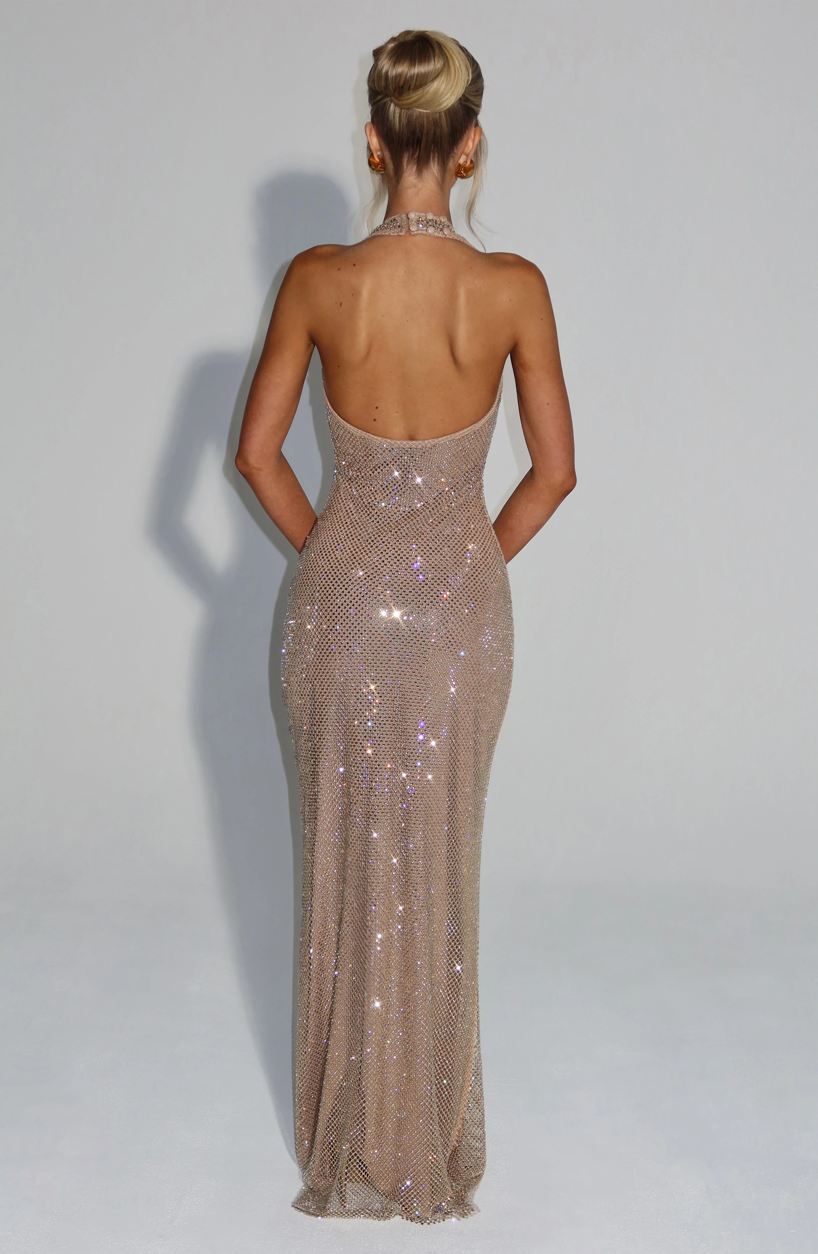 Starla Maxi Dress - Gold - Image 2
