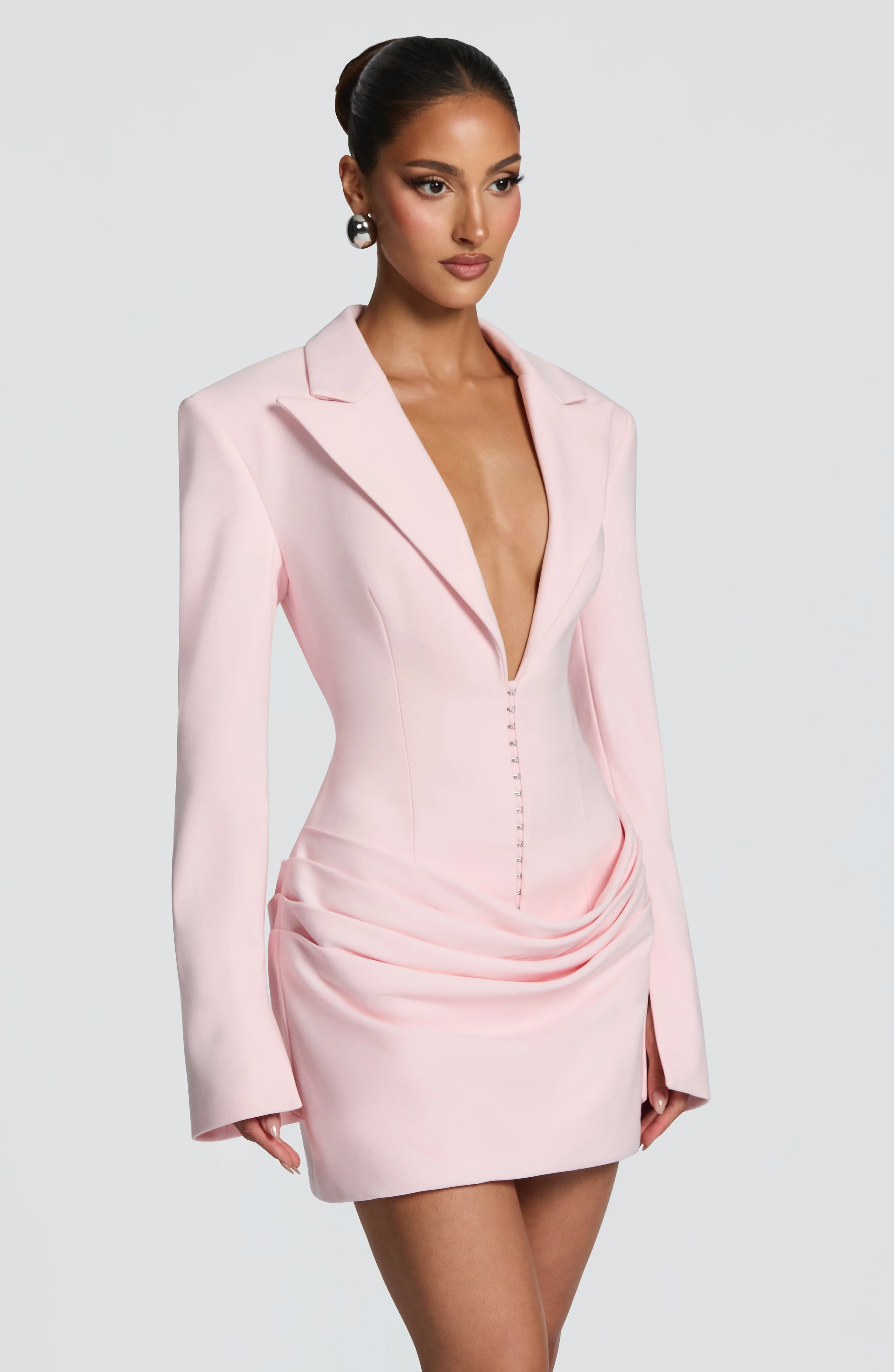 Susie Mini Dress - Blush - Image 2
