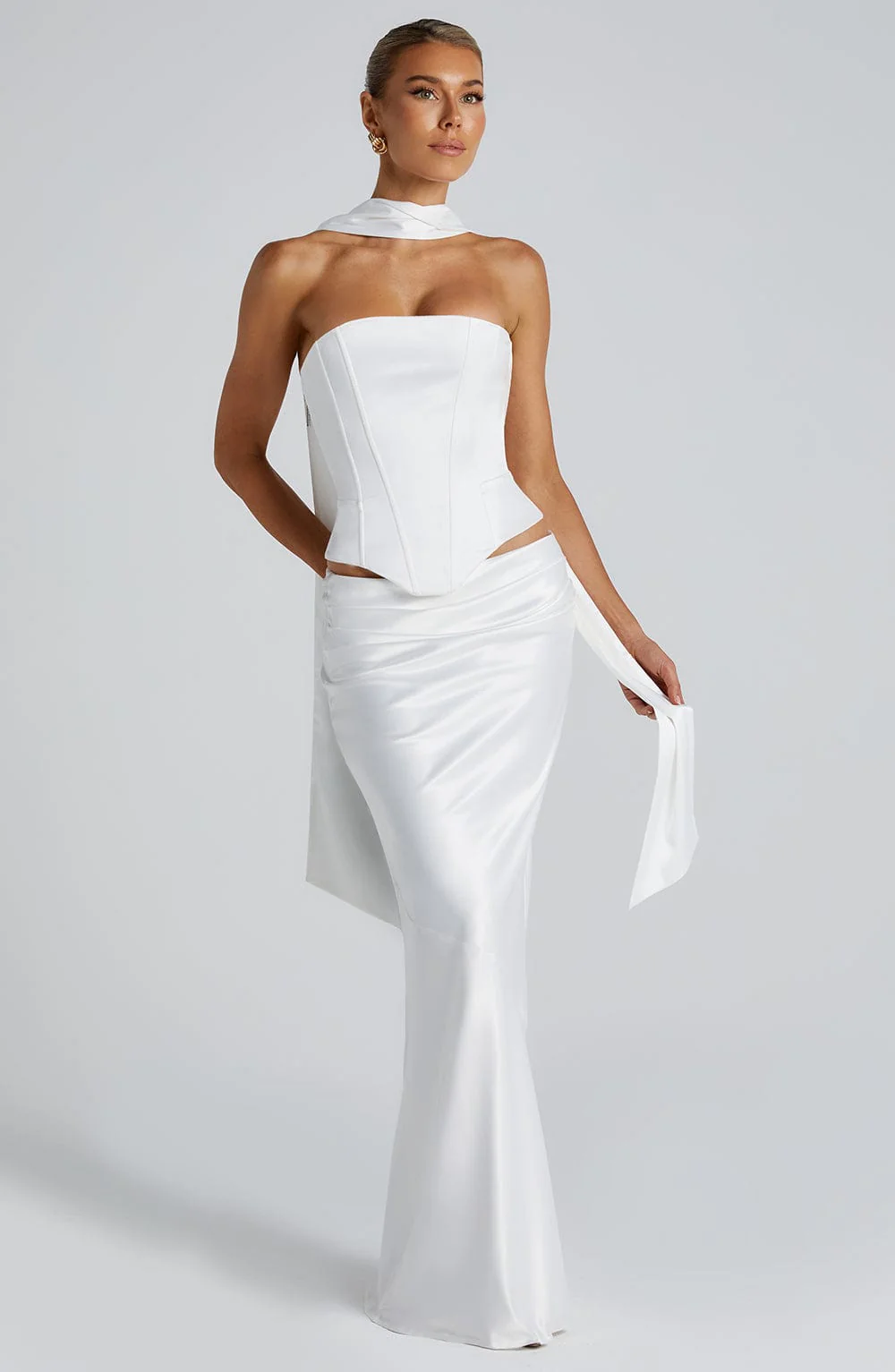 Sybil Scarf - Ivory - Image 3