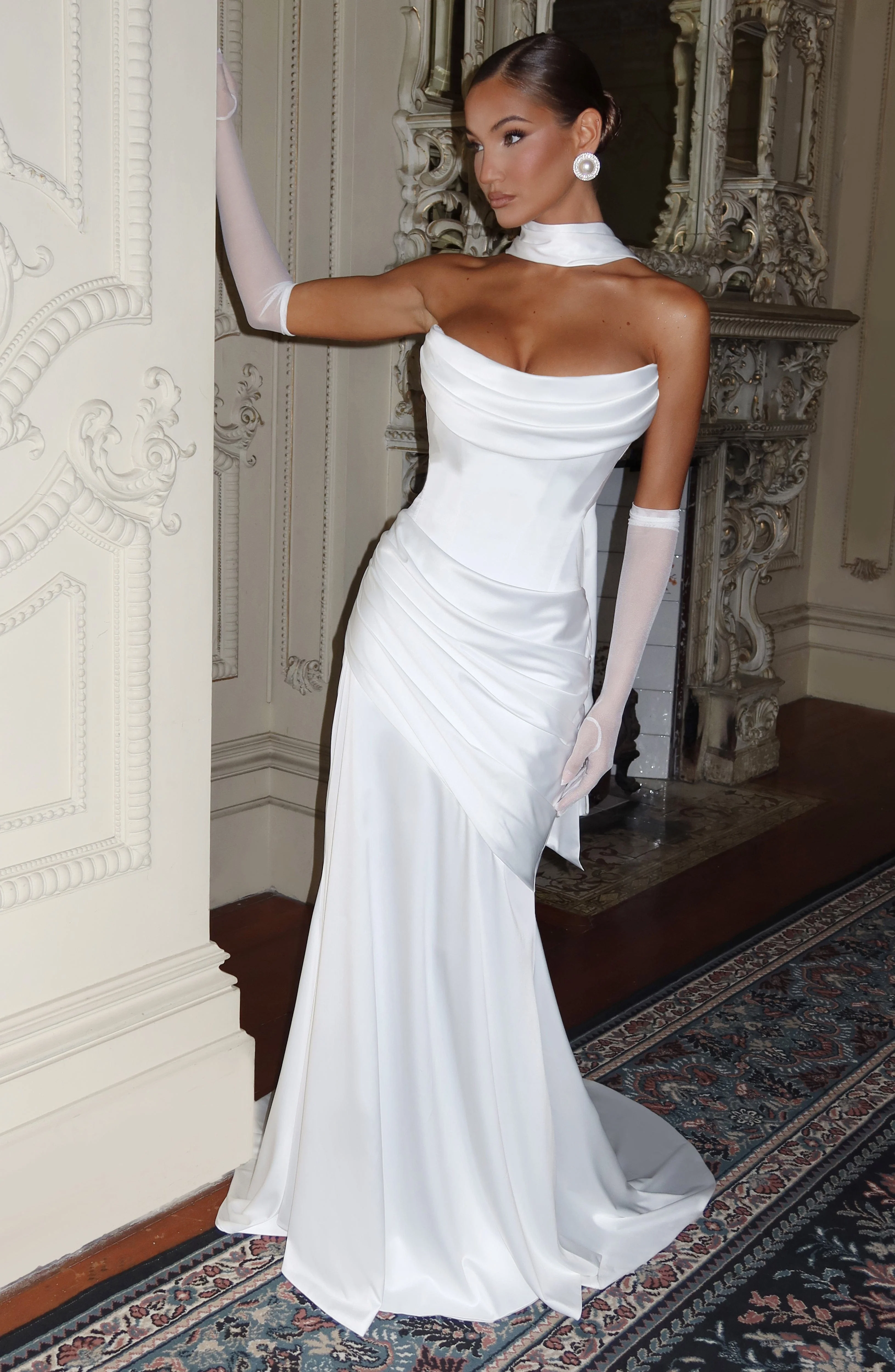 Sybil Scarf - Ivory - Image 8