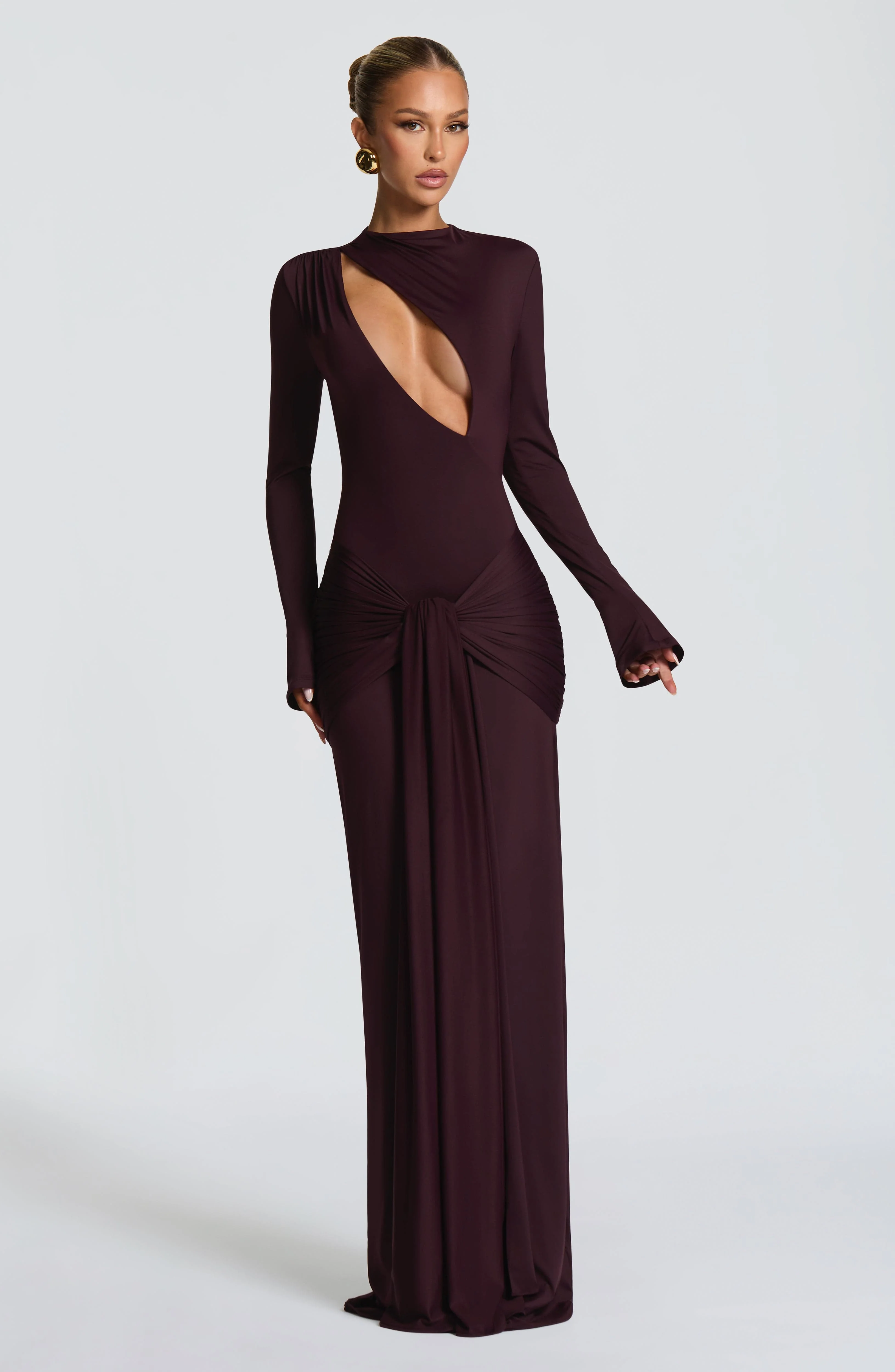 Tahnee Maxi Dress - Plum - Image 9
