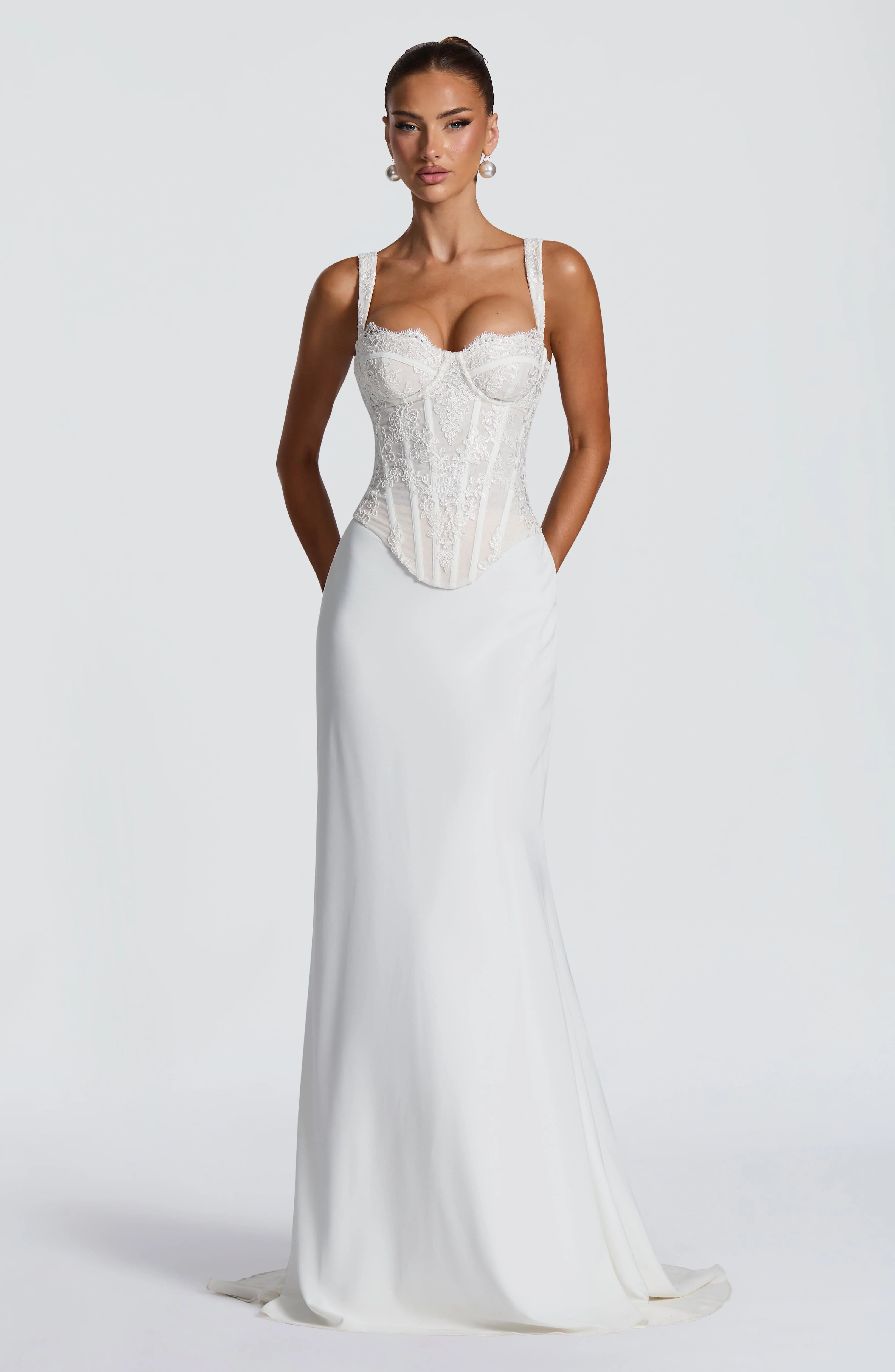 Tansy Corset - Ivory - Image 13