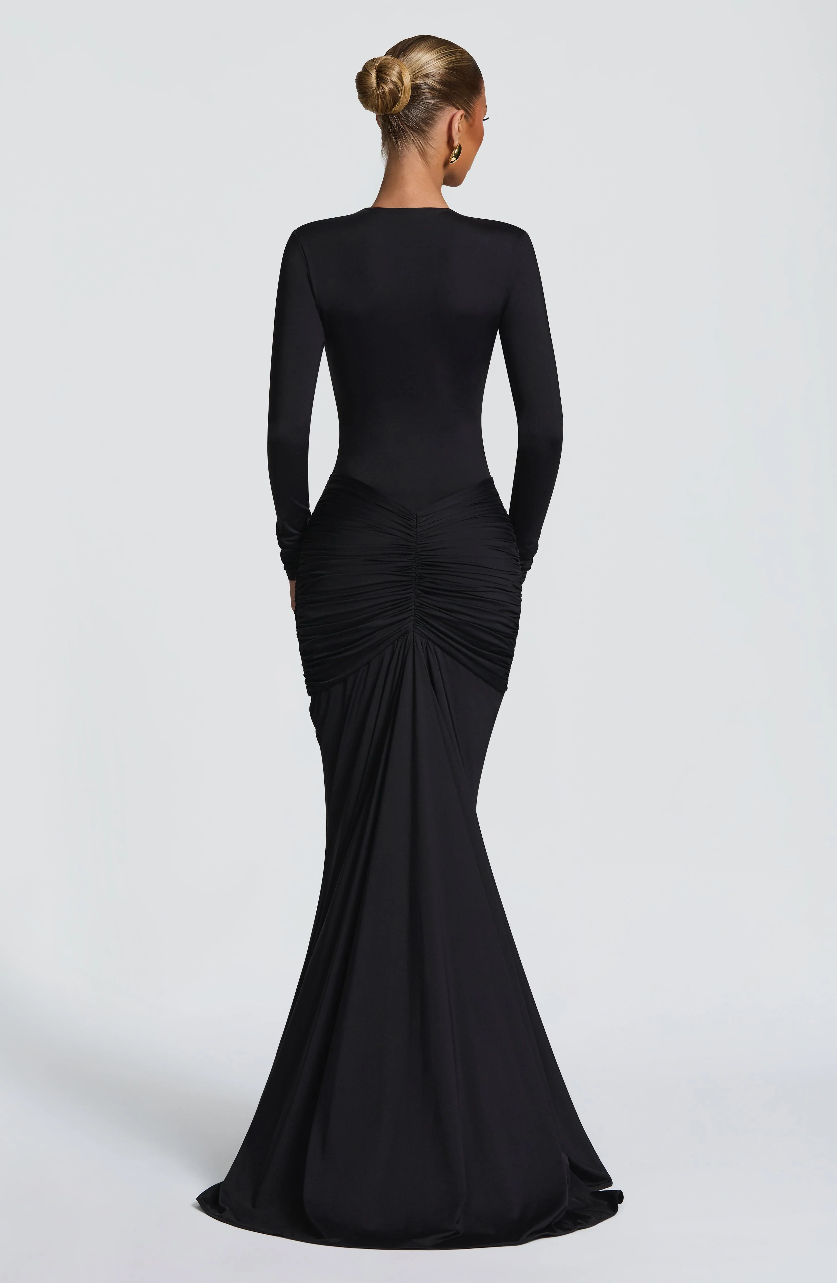 Tara Maxi Dress - Black - Image 2