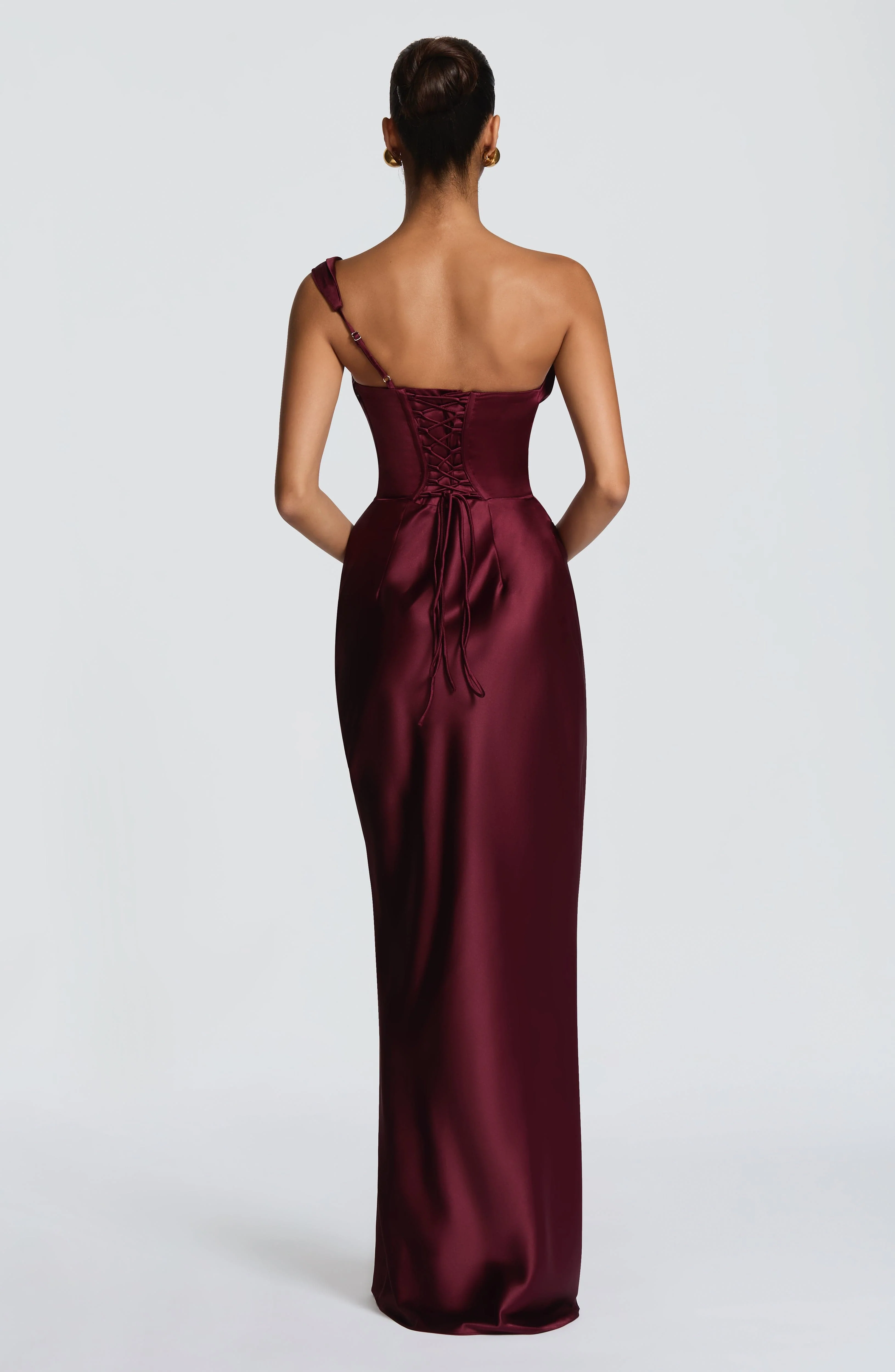 Thalassa Maxi Dress - Cherry Lacquer - Image 3
