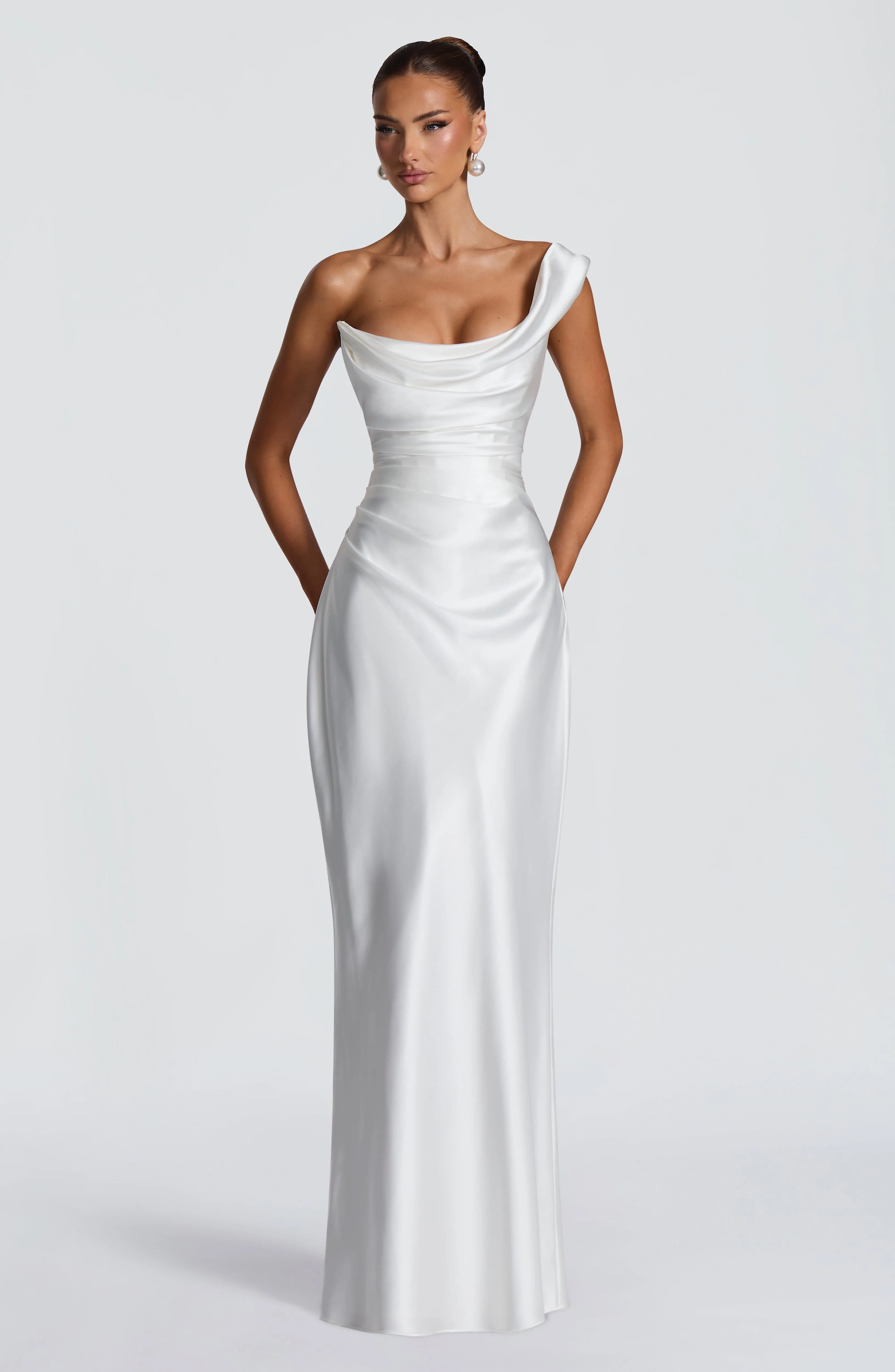 Thalassa Maxi Dress - Ivory - Image 9