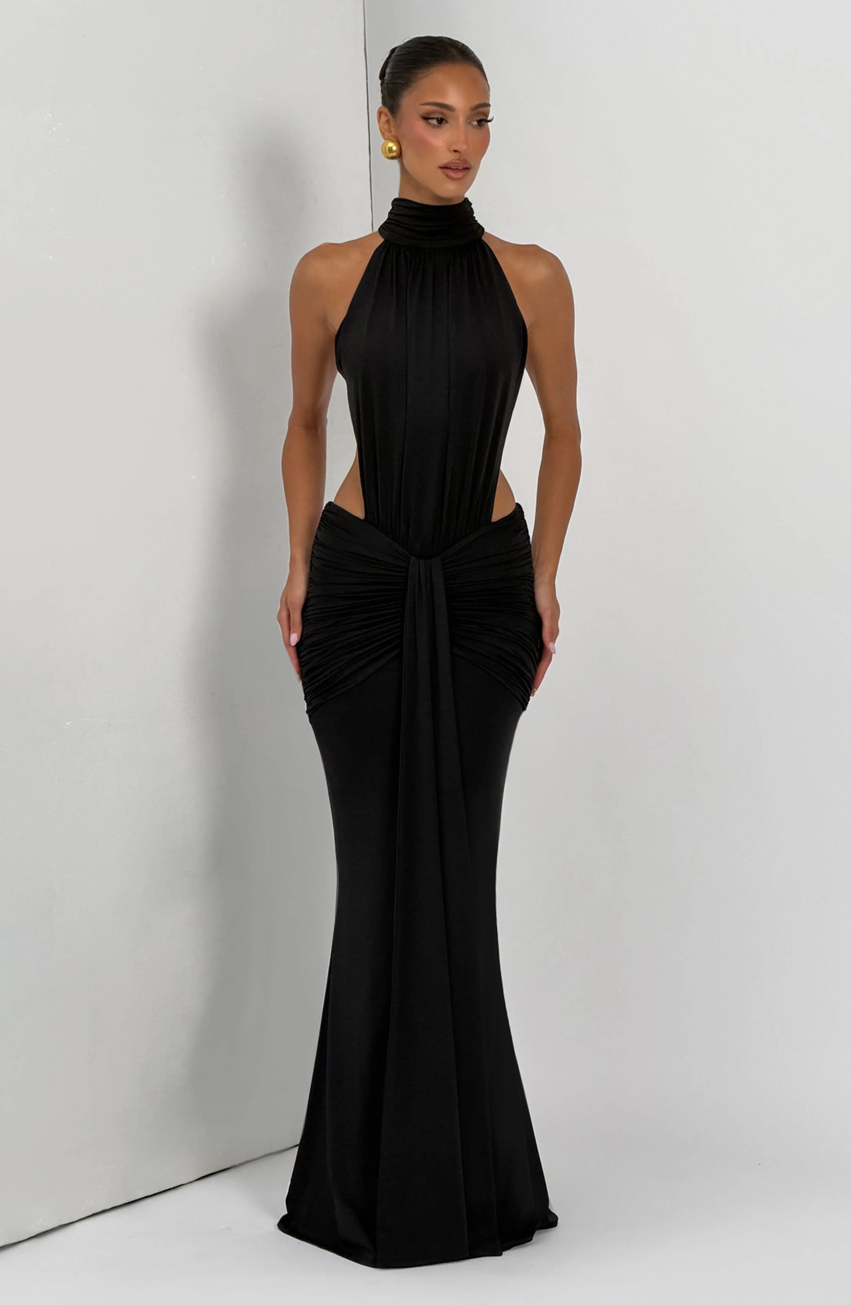 Thekla Maxi Dress - Black - Image 5