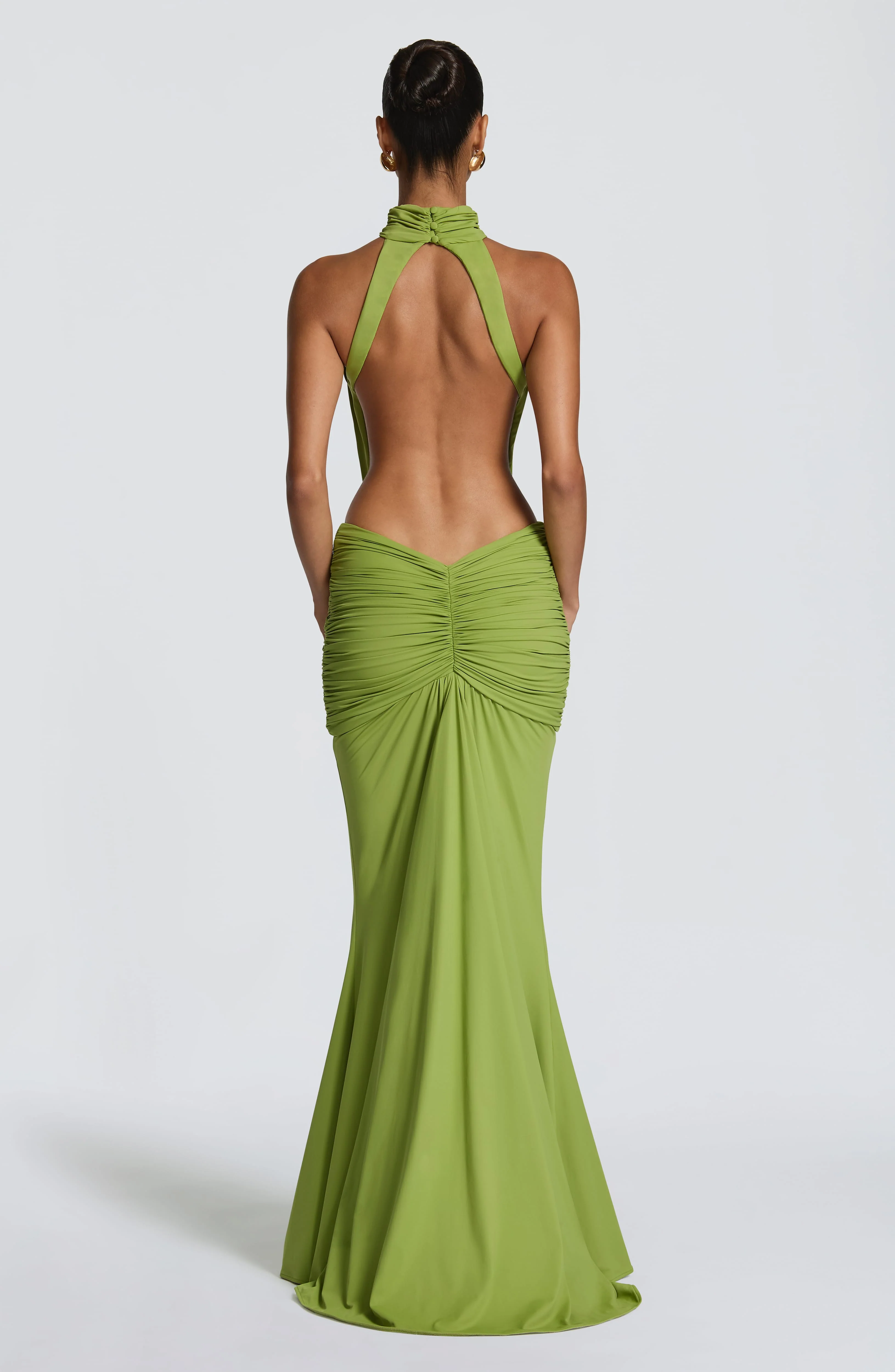 Thekla Maxi Dress - Olive - Image 2