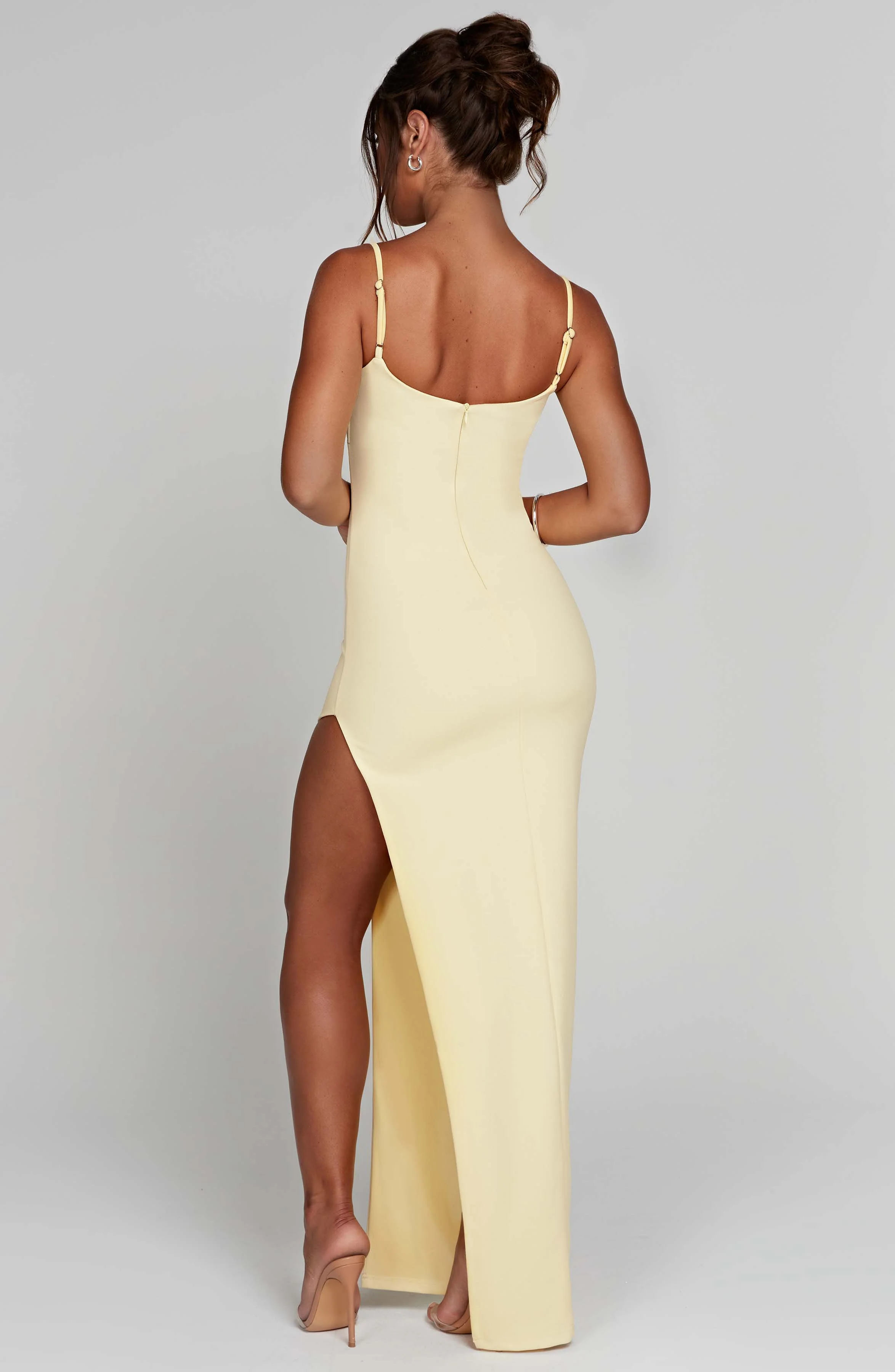 Tiarne Maxi Dress - Lemon - Image 4