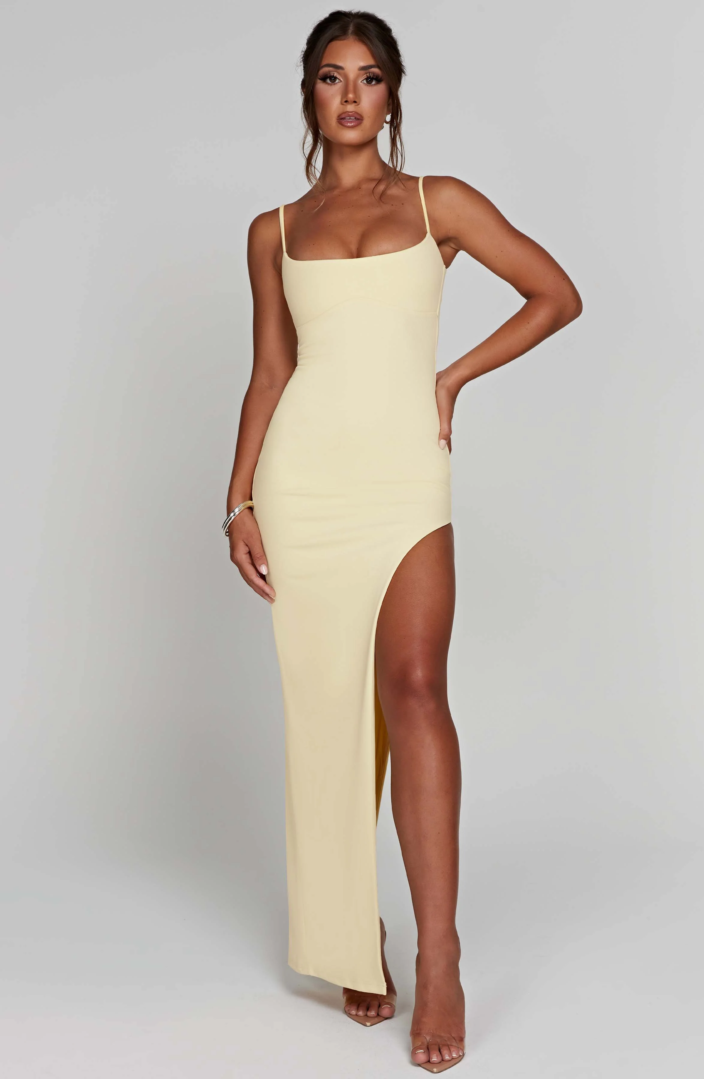 Tiarne Maxi Dress - Lemon - Image 7