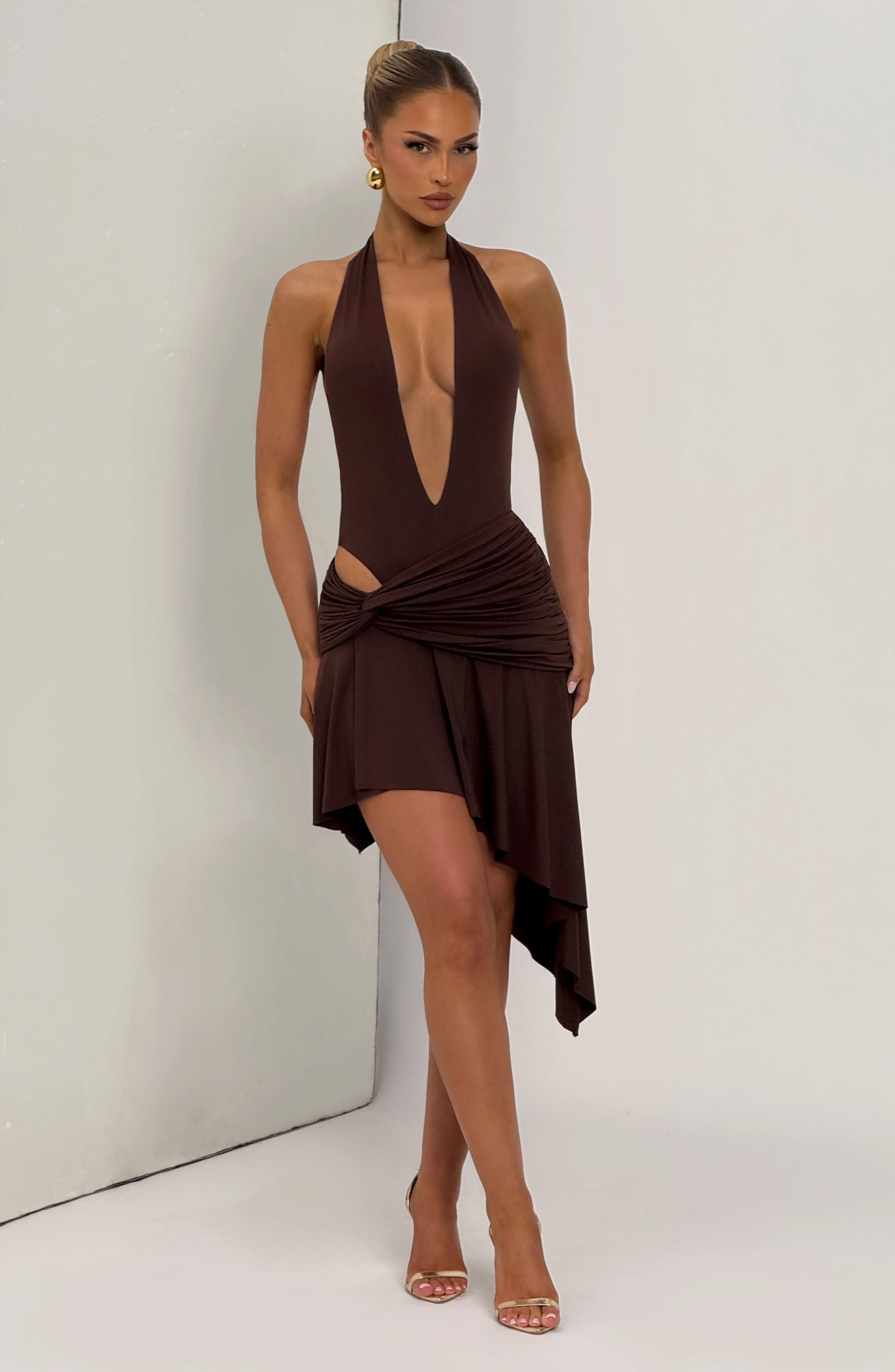 Tysa Bodysuit - Plum Brown - Image 8