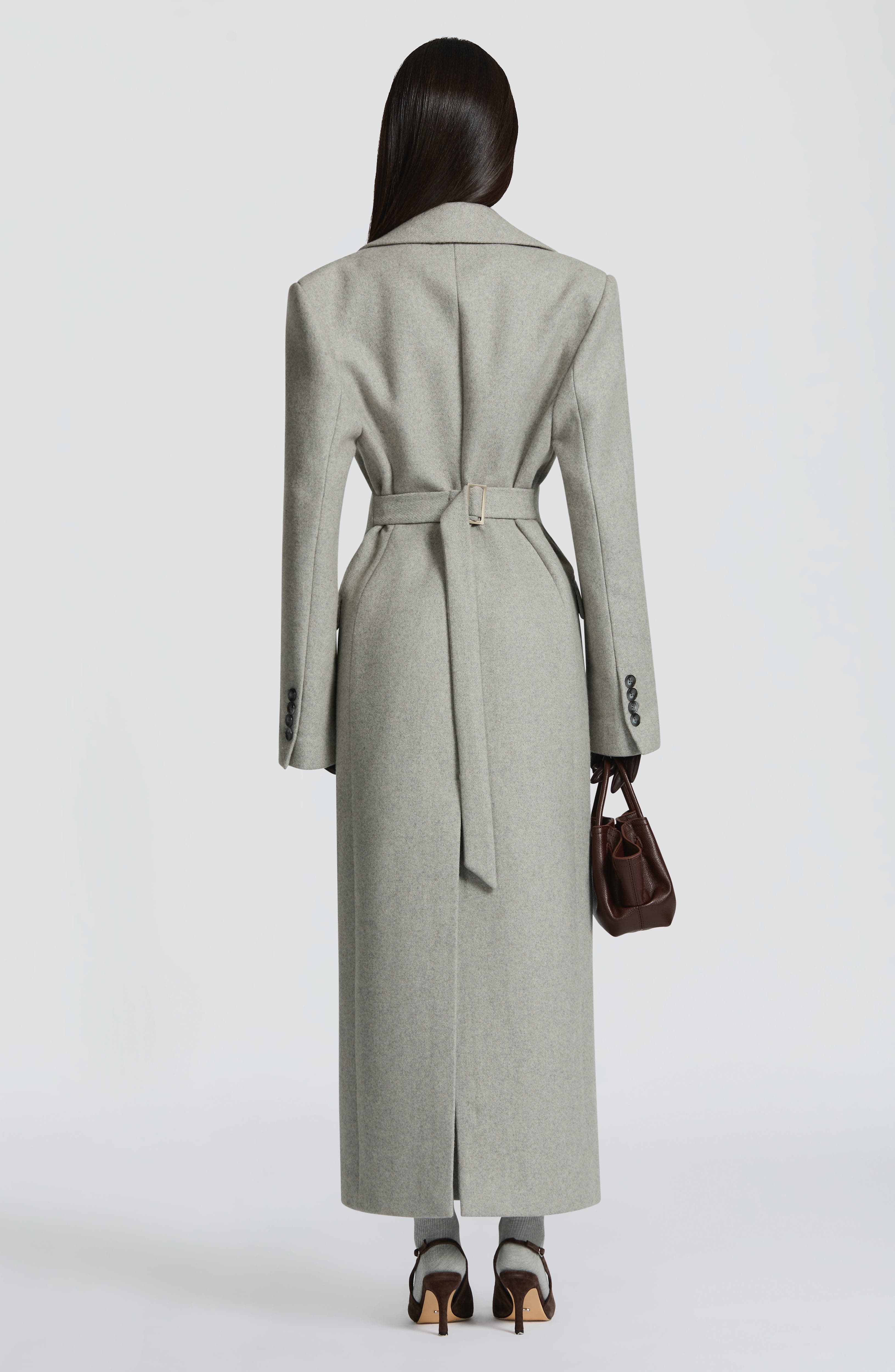 Ursula Coat - Light Grey - Image 2