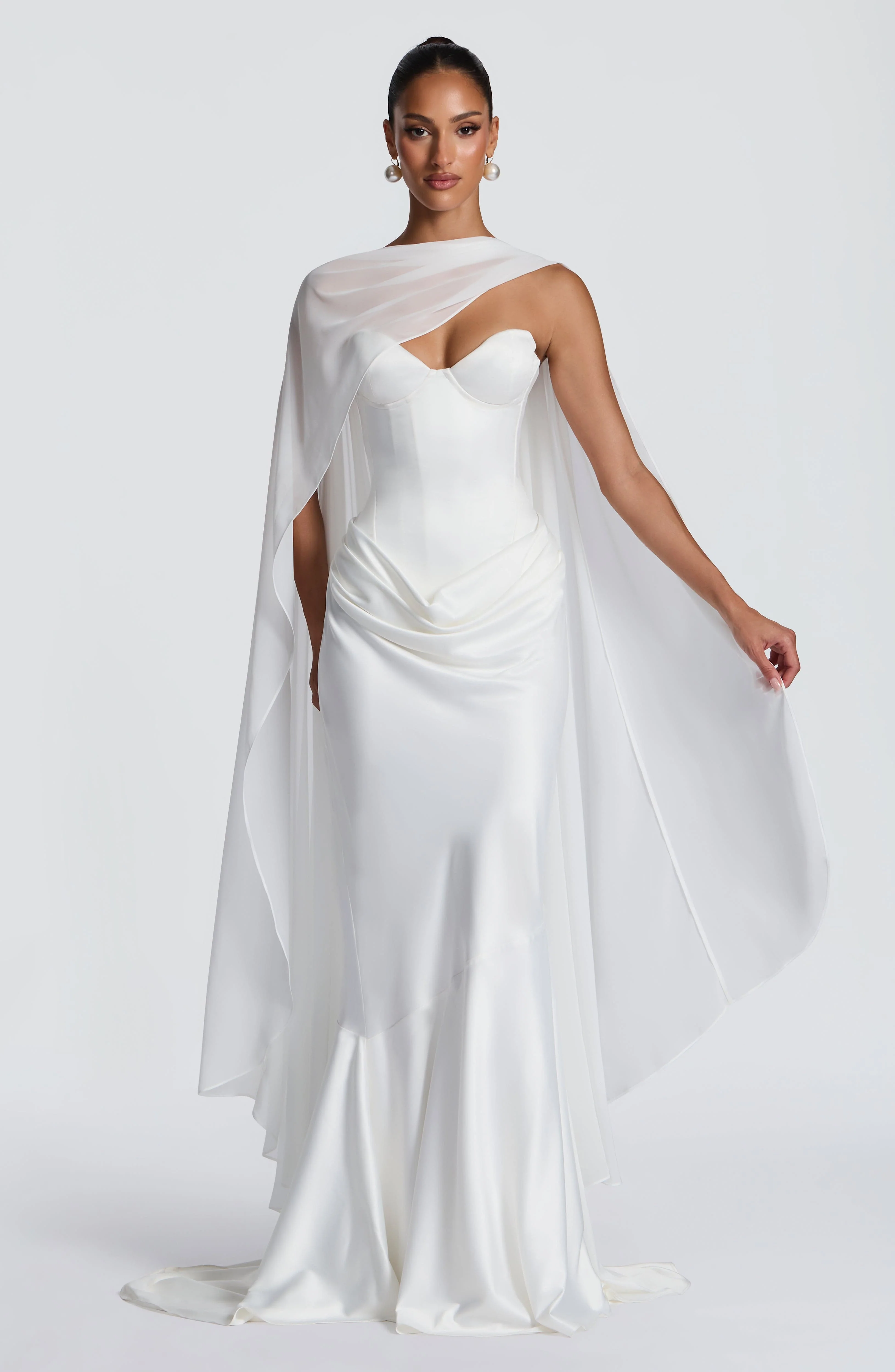Vaila Gown - Ivory - Image 9