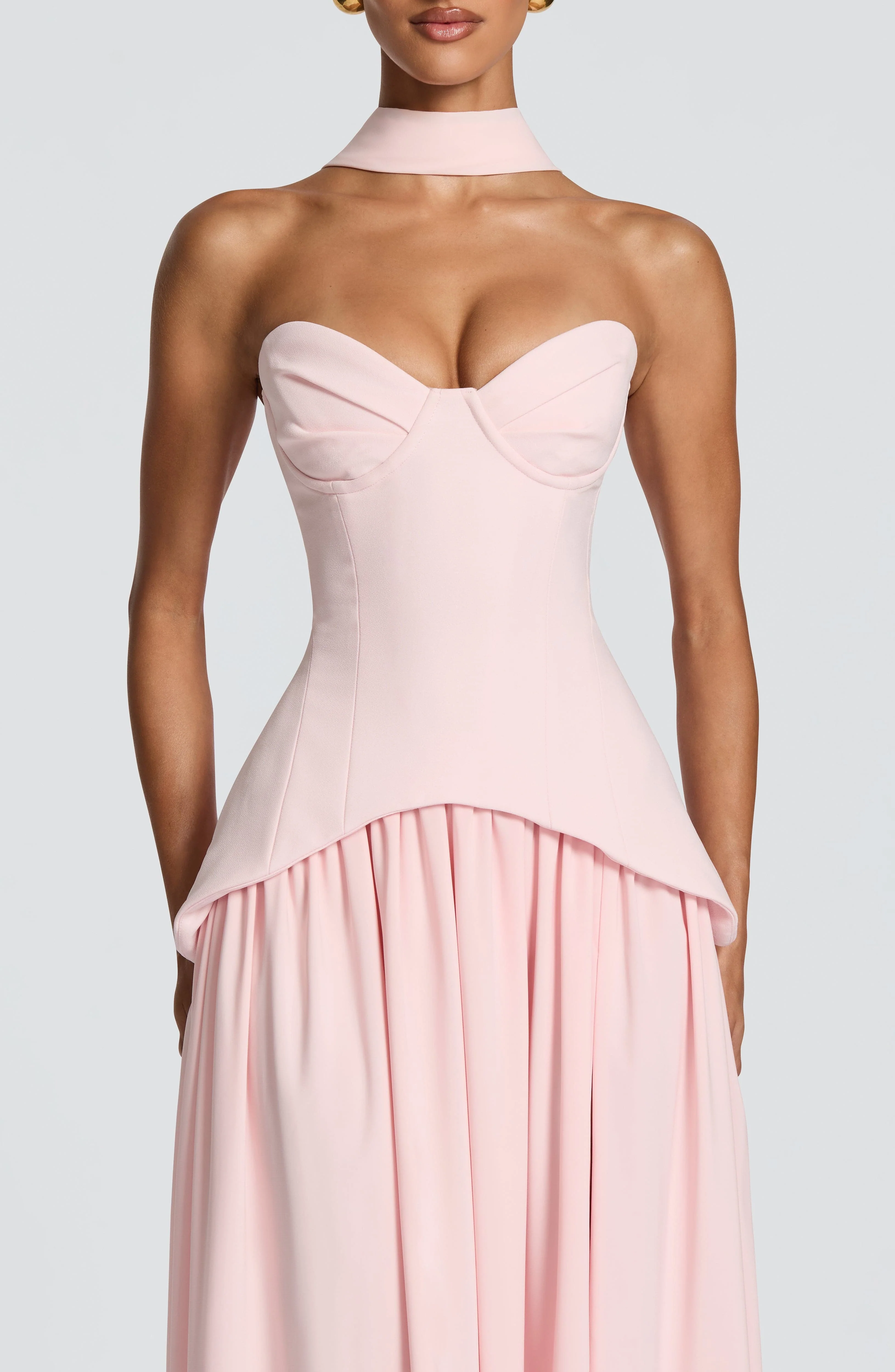 Vietta Maxi Dress - Blush - Image 7