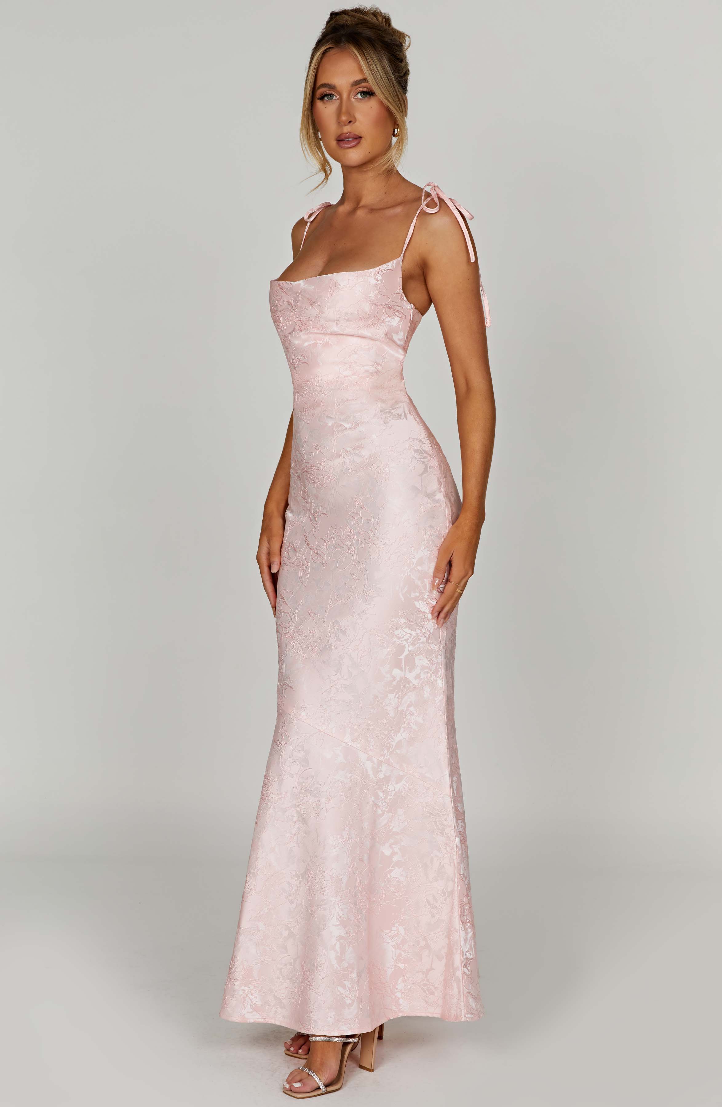 Whitney Maxi Dress - Blush - Image 10