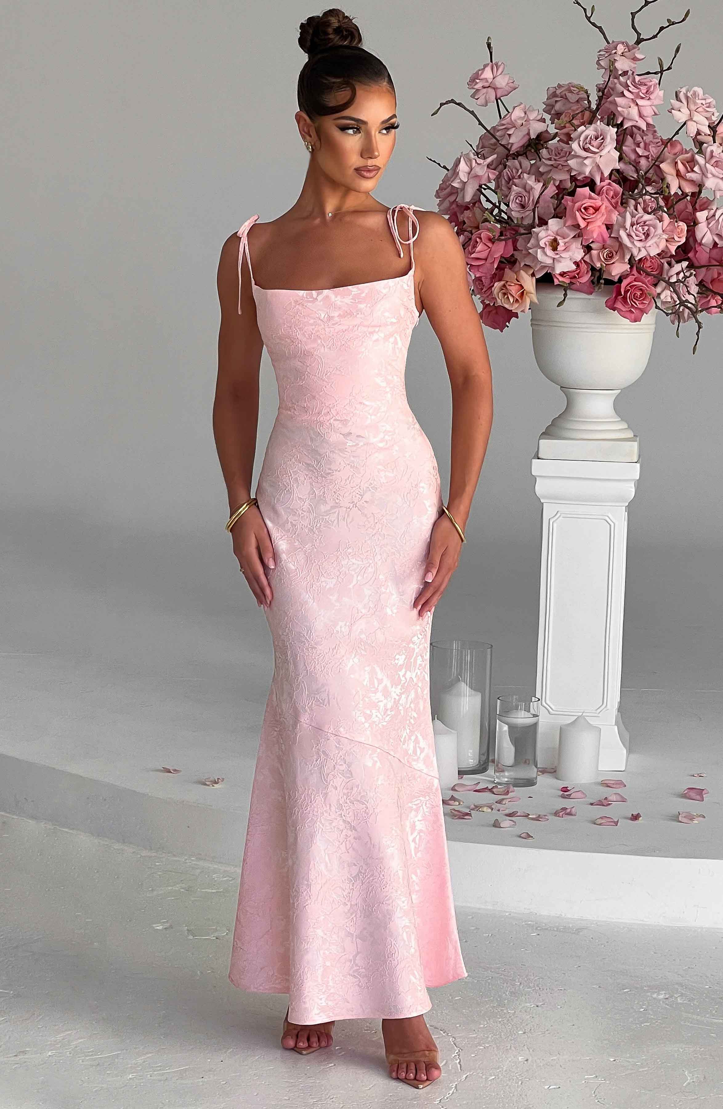 Whitney Maxi Dress - Blush - Image 5