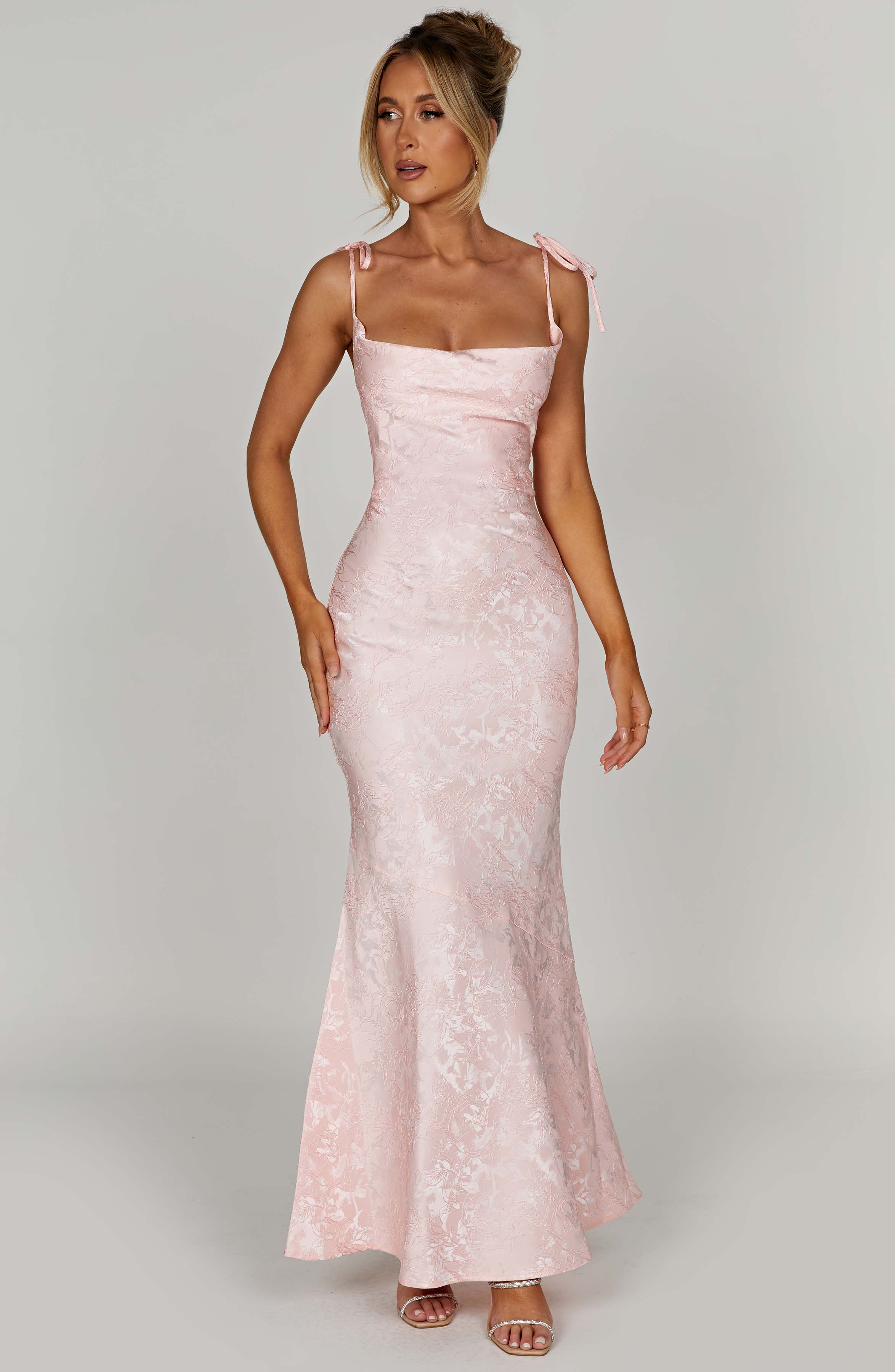 Whitney Maxi Dress - Blush - Image 6