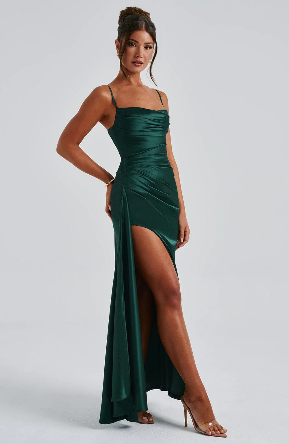 Winona Maxi Dress - Emerald - Image 7