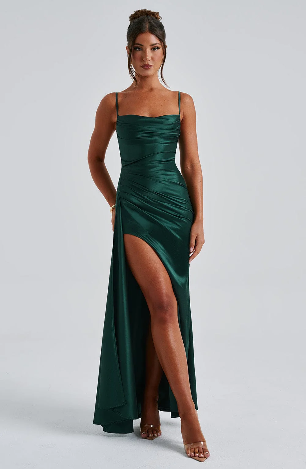 Winona Maxi Dress - Emerald - Image 9