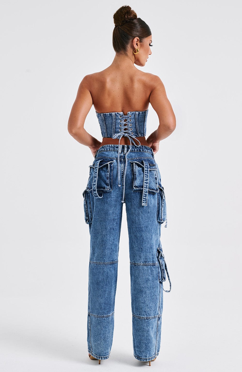 Yasie Corset - Dark Wash - Image 6