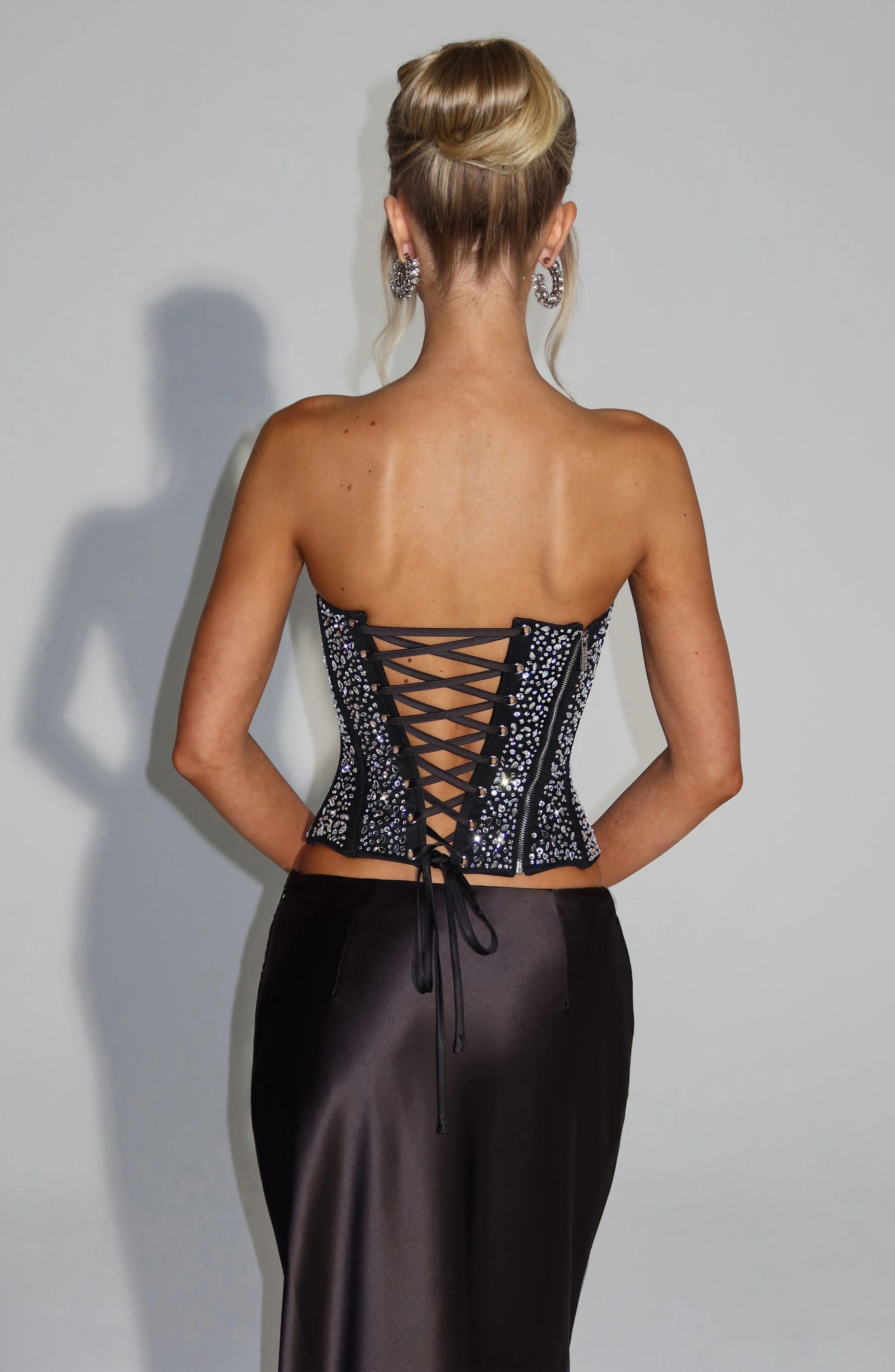 Yvette Corset - Black - Image 2